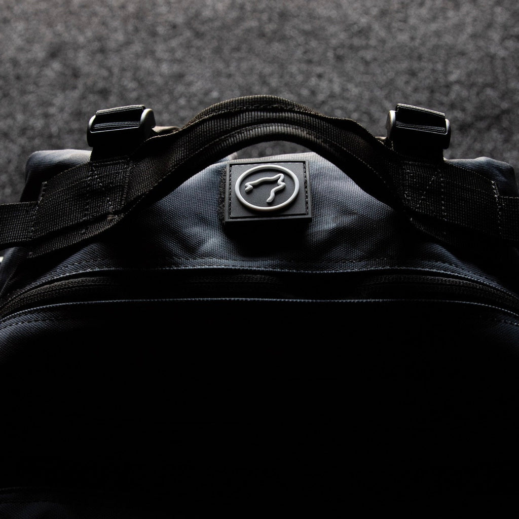 35L Backpack Black Camo Orange