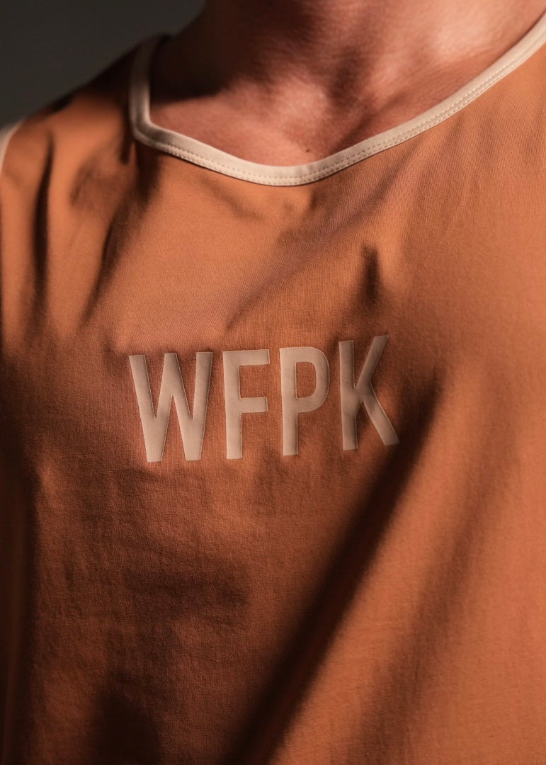 Men's Performance Tank Copper w/ Neutral Border (SALE)