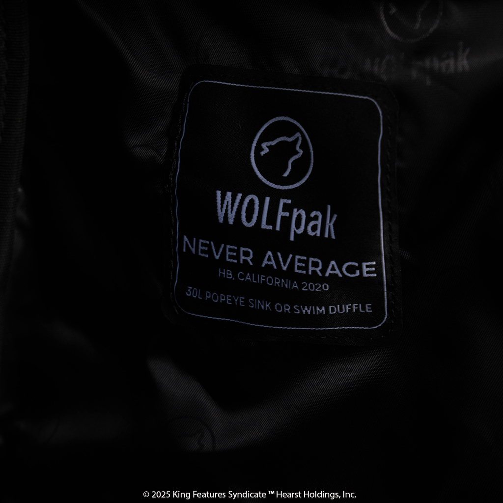 30L Perfect Duffle Bag Popeye Sink or Swim (SALE)