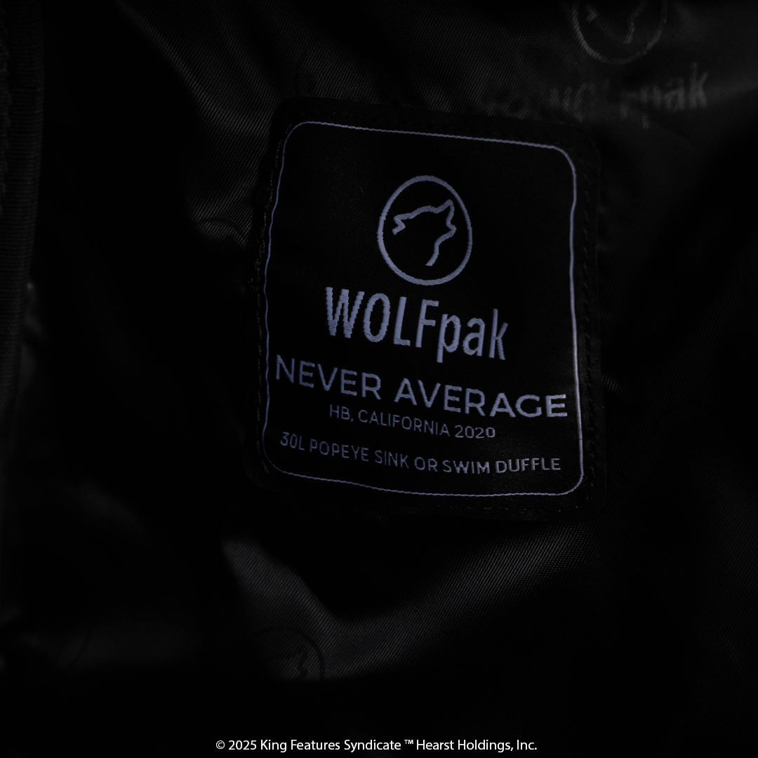 30L Perfect Duffle Bag Popeye Sink or Swim (SALE)