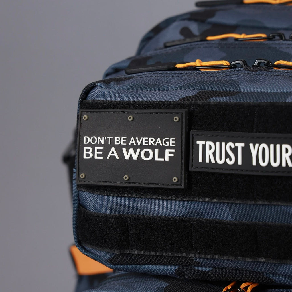 35L Backpack Black Camo Orange