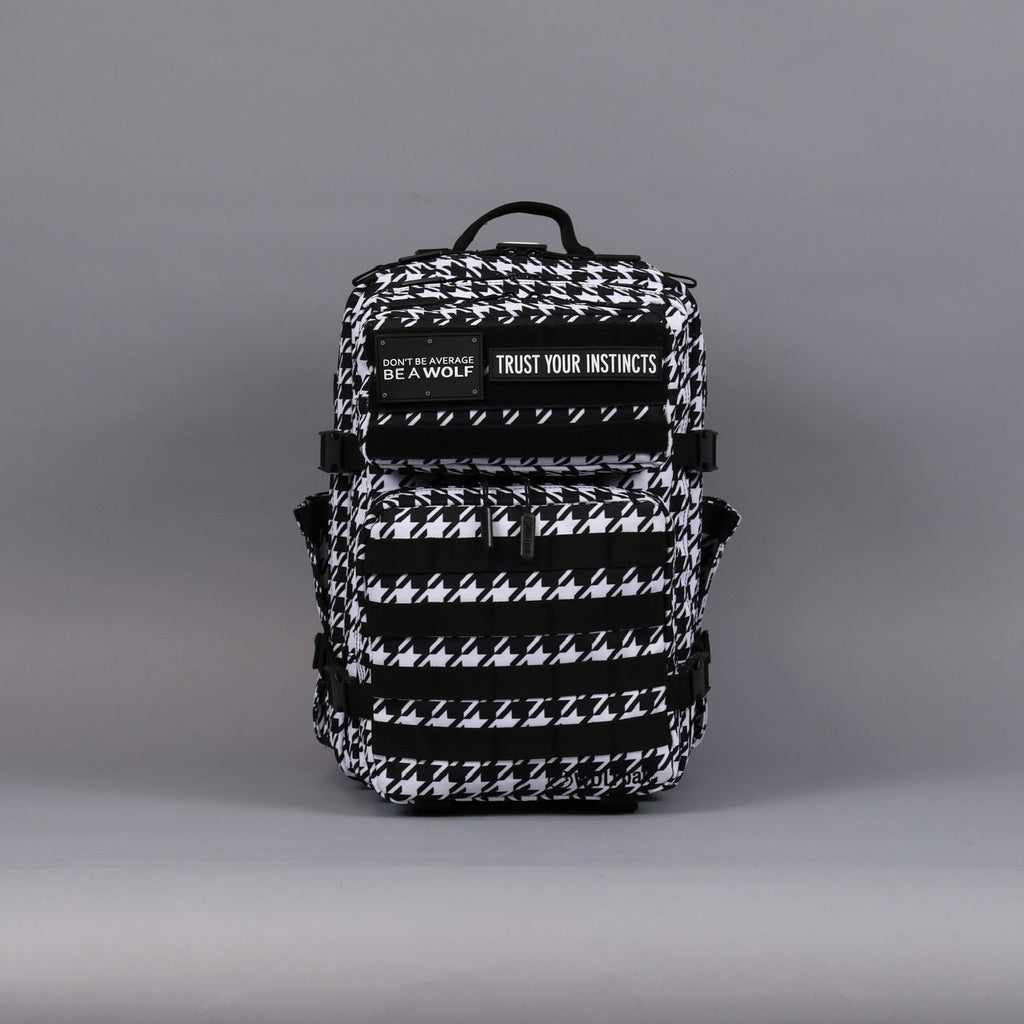 35L Backpack Houndstooth