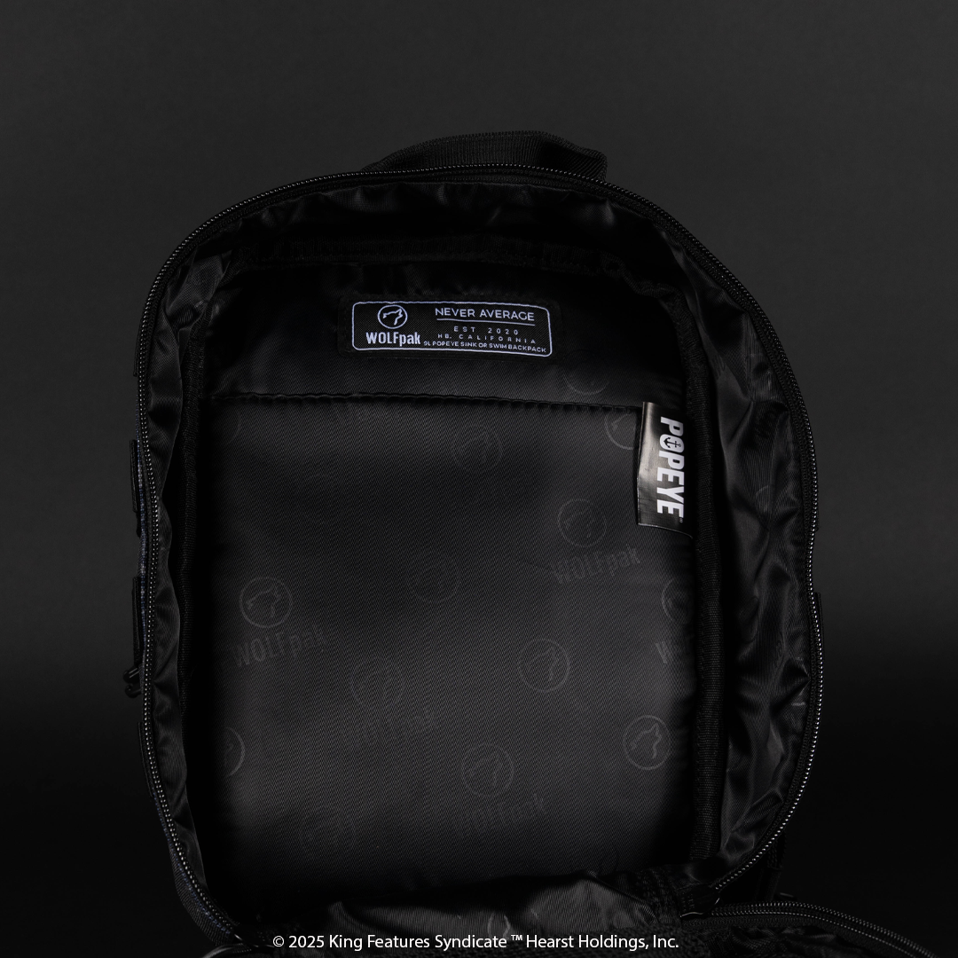 9L Backpack Mini Popeye Sink or Swim