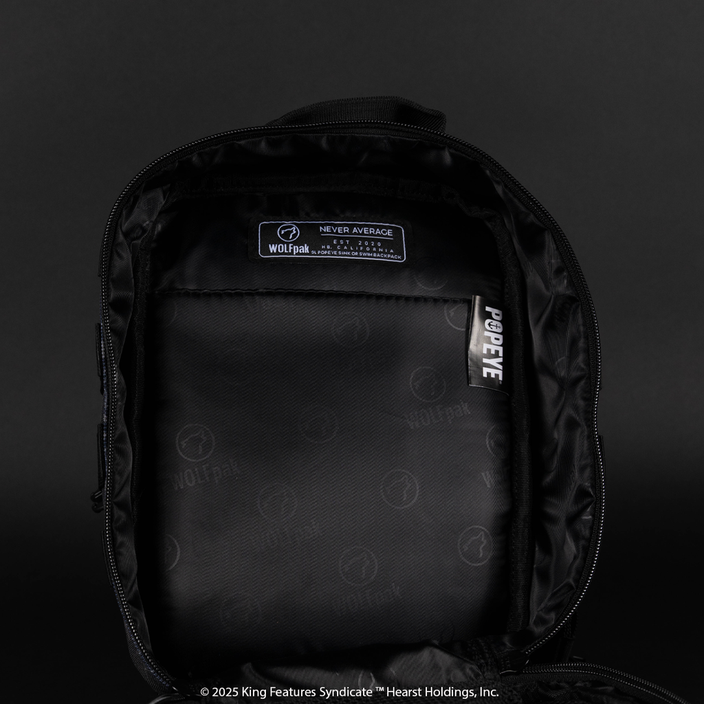 9L Backpack Mini Popeye Sink or Swim