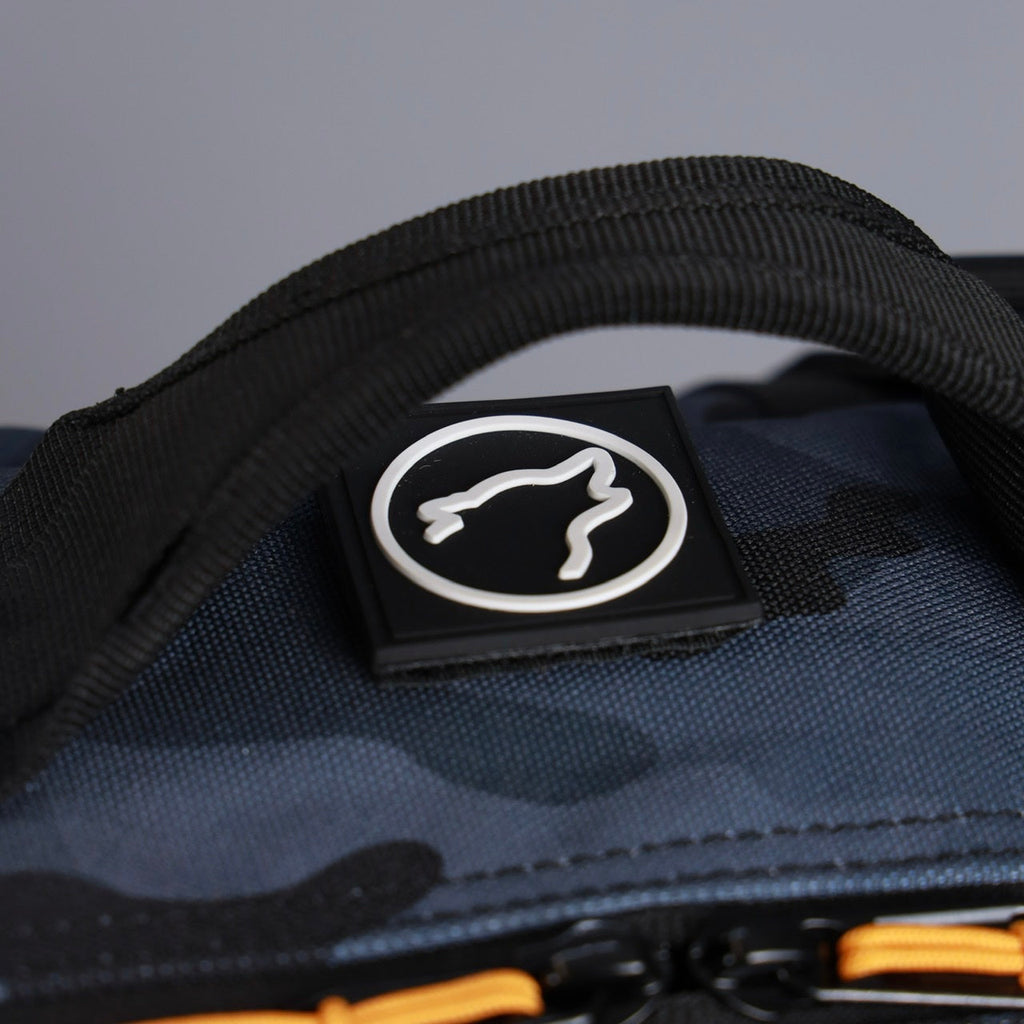 35L Backpack Black Camo Orange