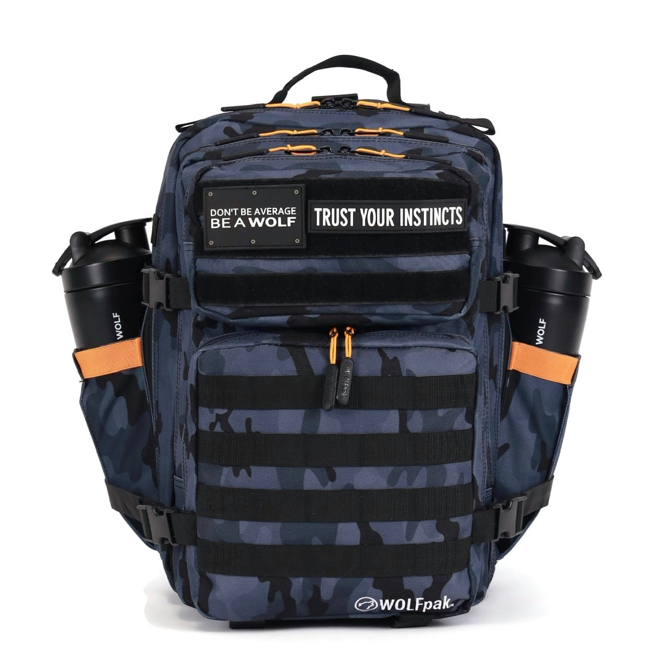 35L Backpack Black Camo Orange