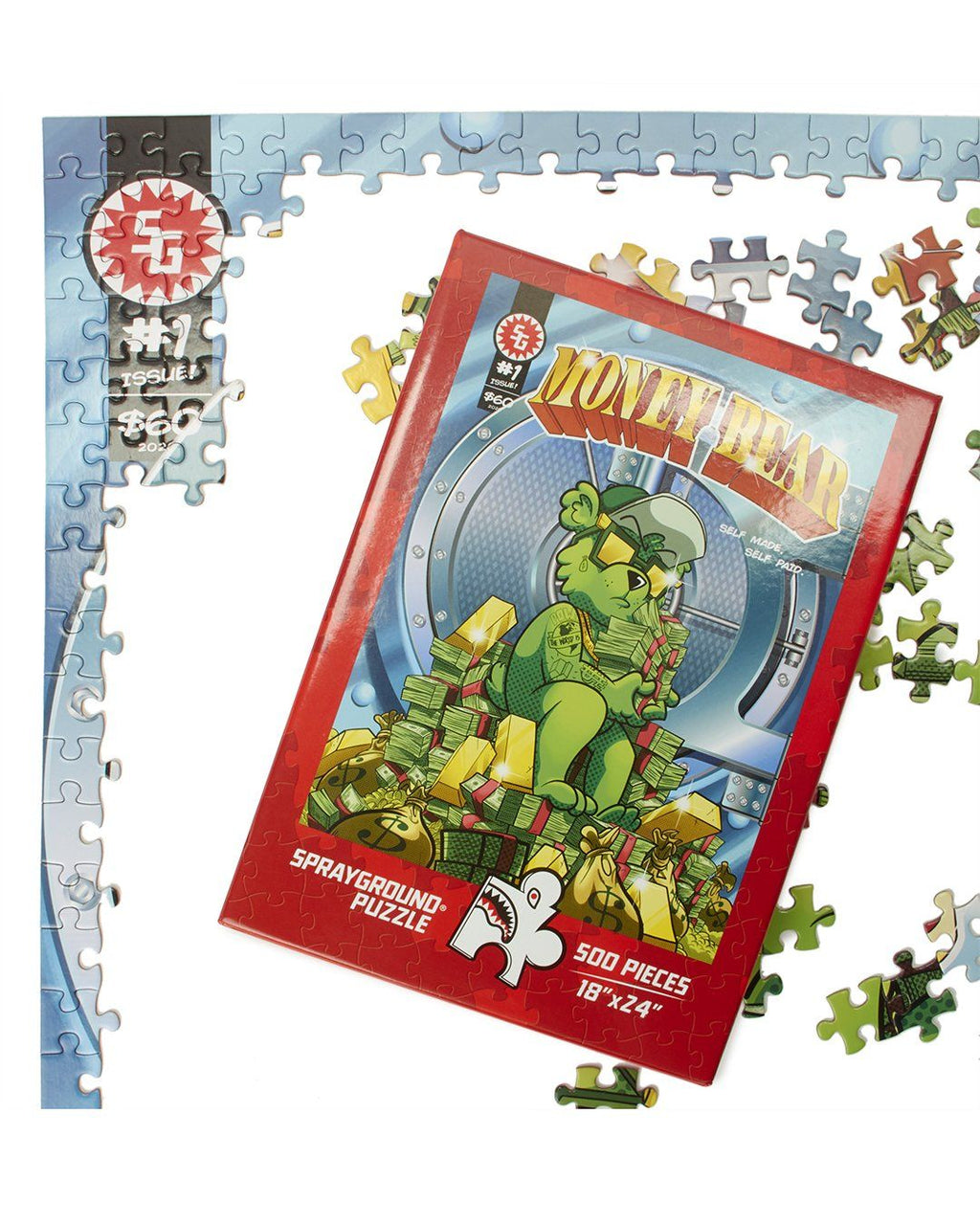 SPRAYGROUND MONEY BEAR PUZZLE (500 pcs)