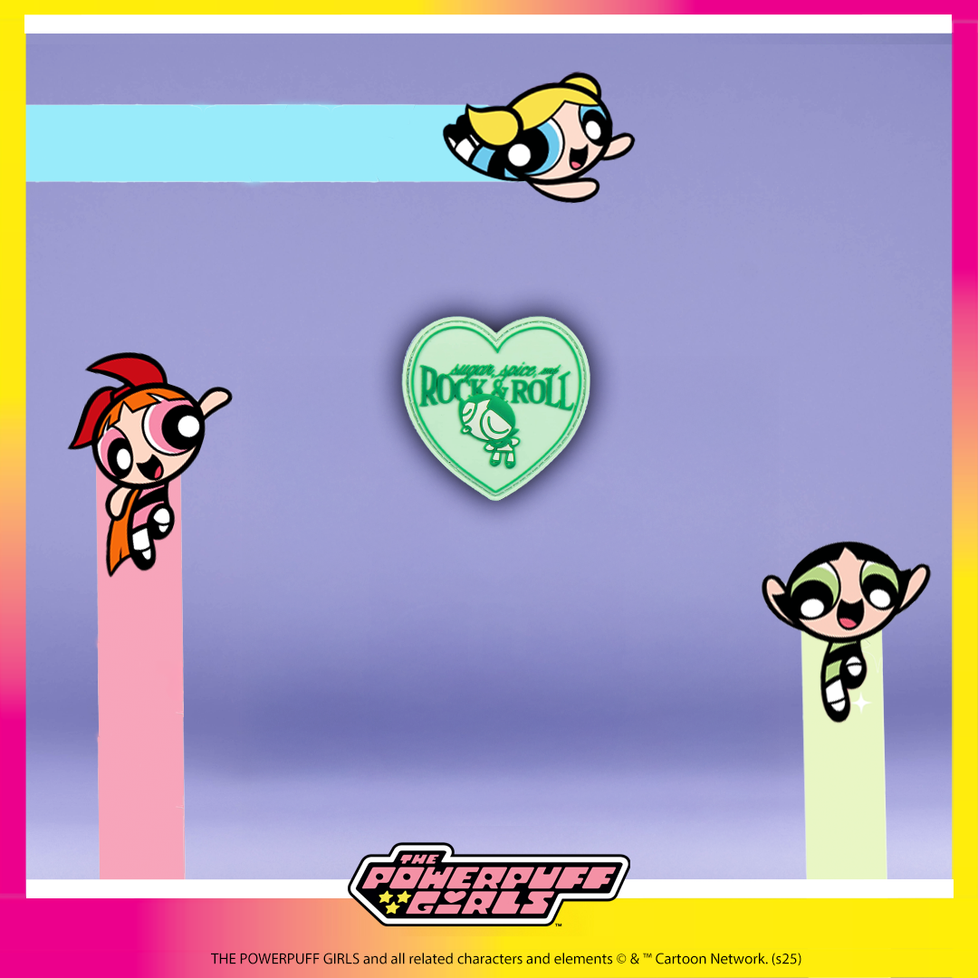 Powerpuff Girls Rock and Roll Patch