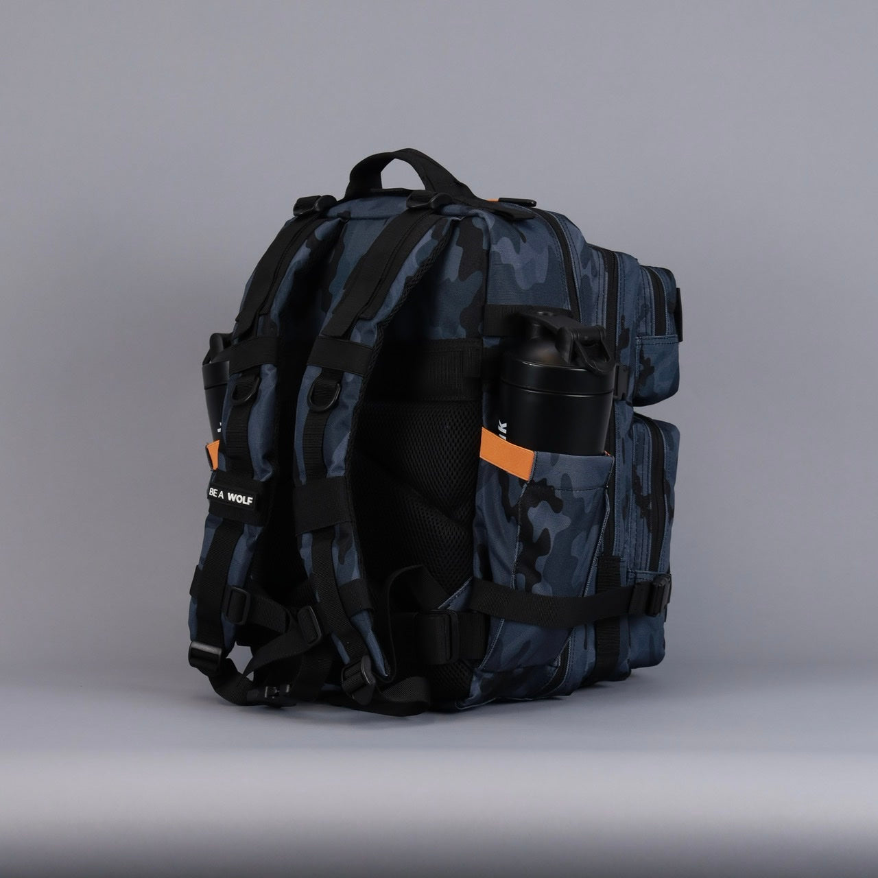 35L Backpack Black Camo Orange