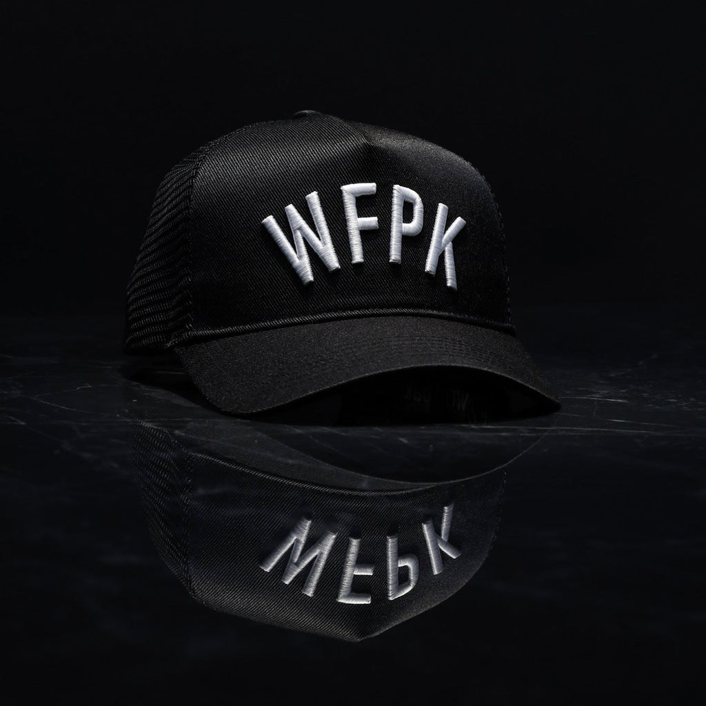 Trucker Hat WFPK Alpha Black