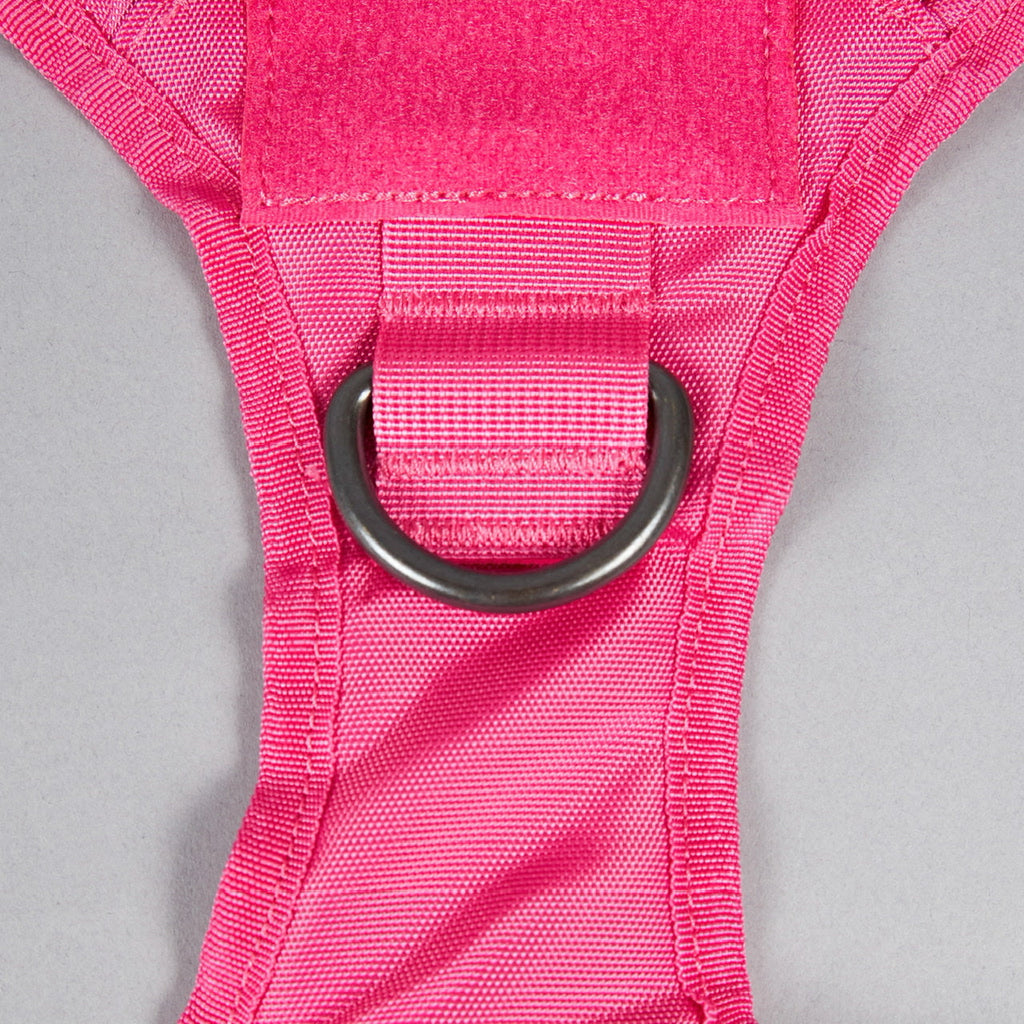 Neon Pink Tactical Dog Vest Harness