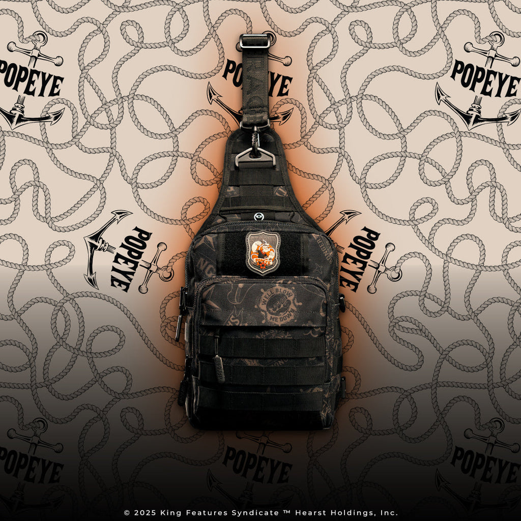 9L Tactical Sling Bag Popeye Sink or Swim