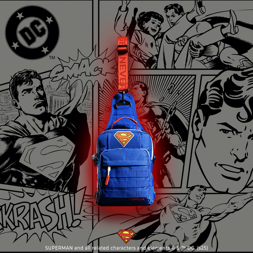 9L Tactical Sling Bag Superman