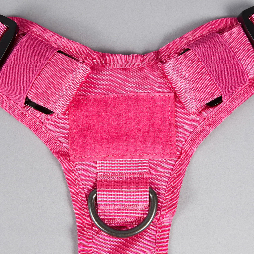 Neon Pink Tactical Dog Vest Harness