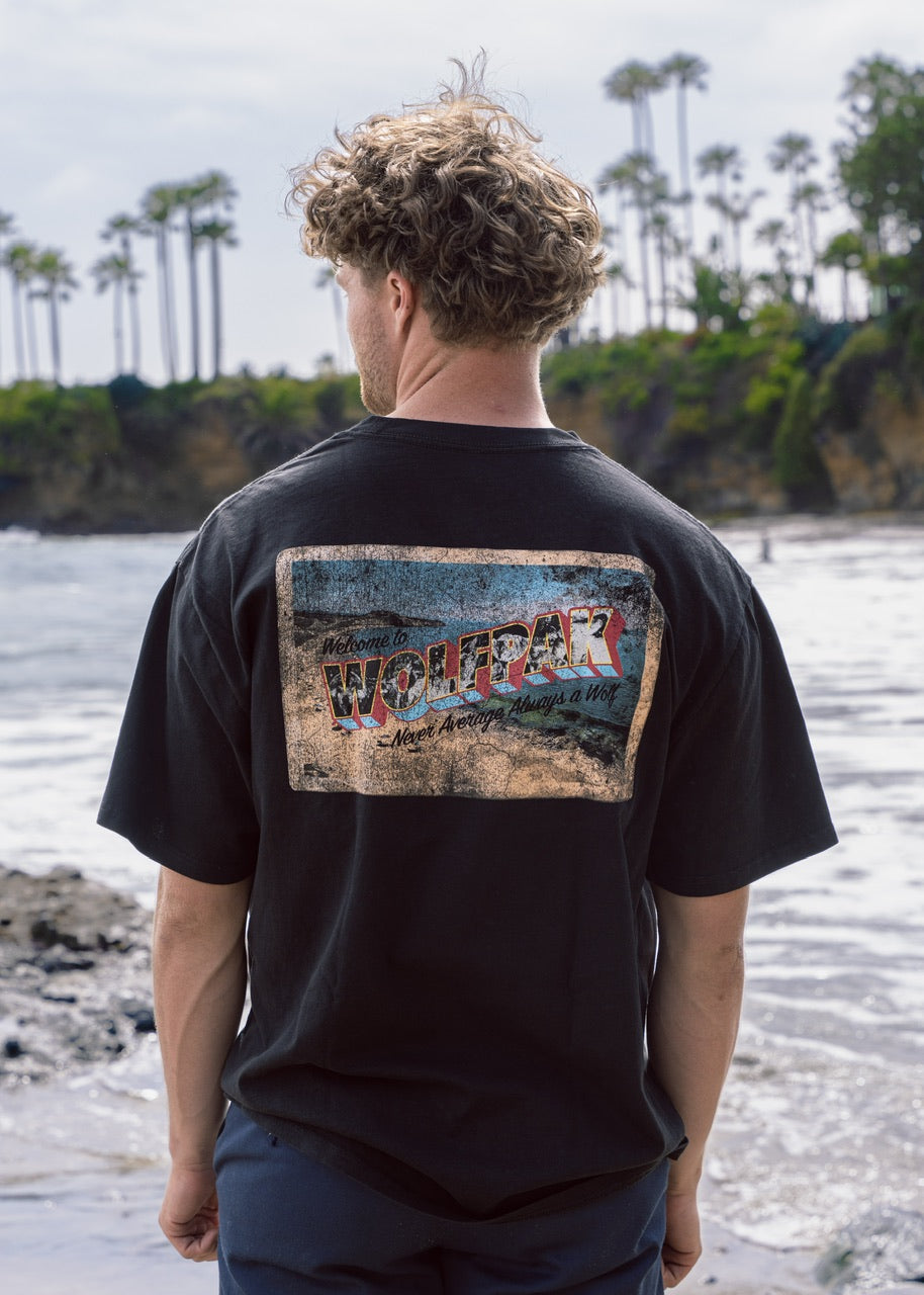 Welcome To WOLFpak Graphic T-Shirt Tropical Rebellion