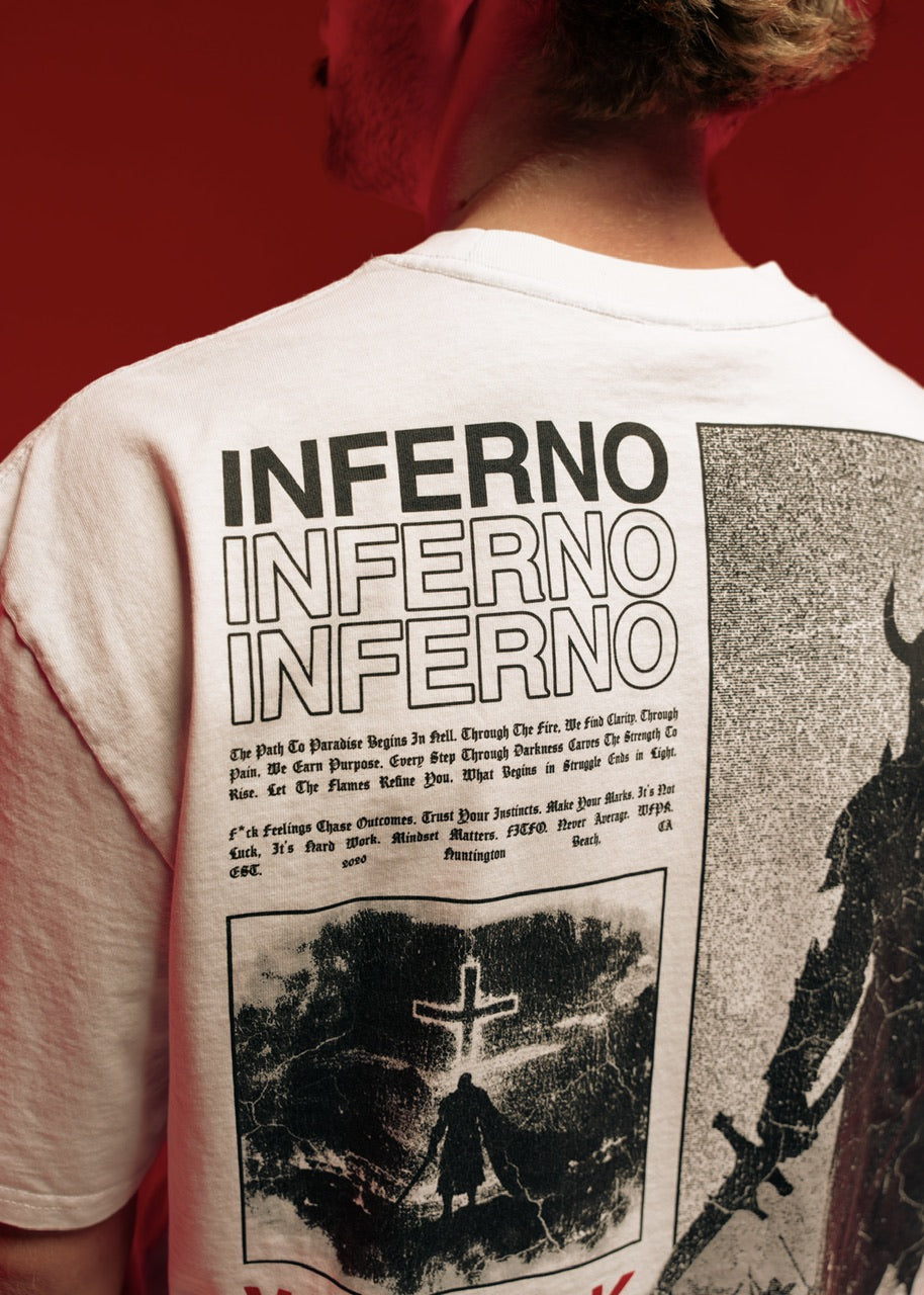 "Into The Abyss" Dante's Inferno Graphic T-Shirt
