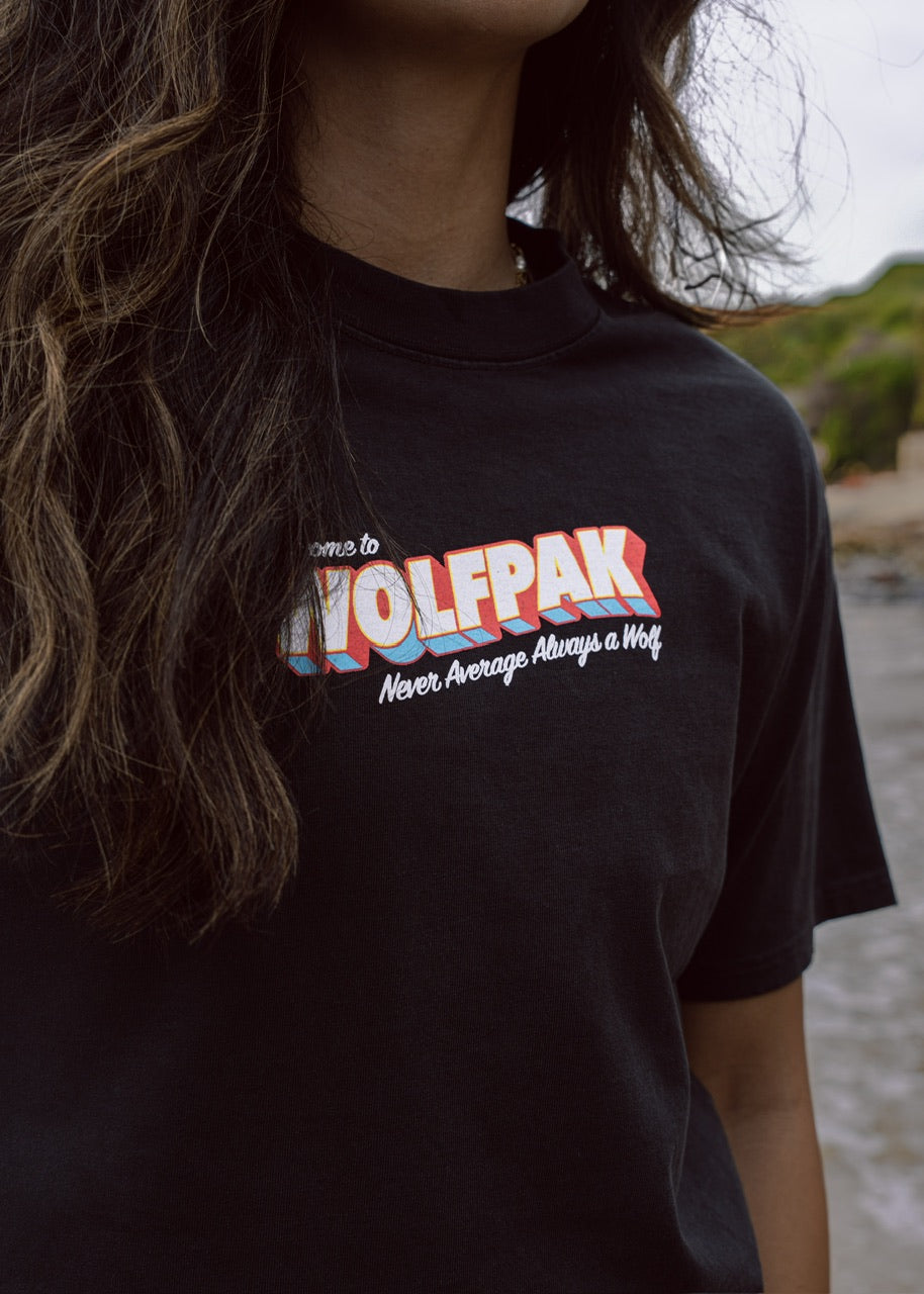 Welcome To WOLFpak Graphic T-Shirt Tropical Rebellion
