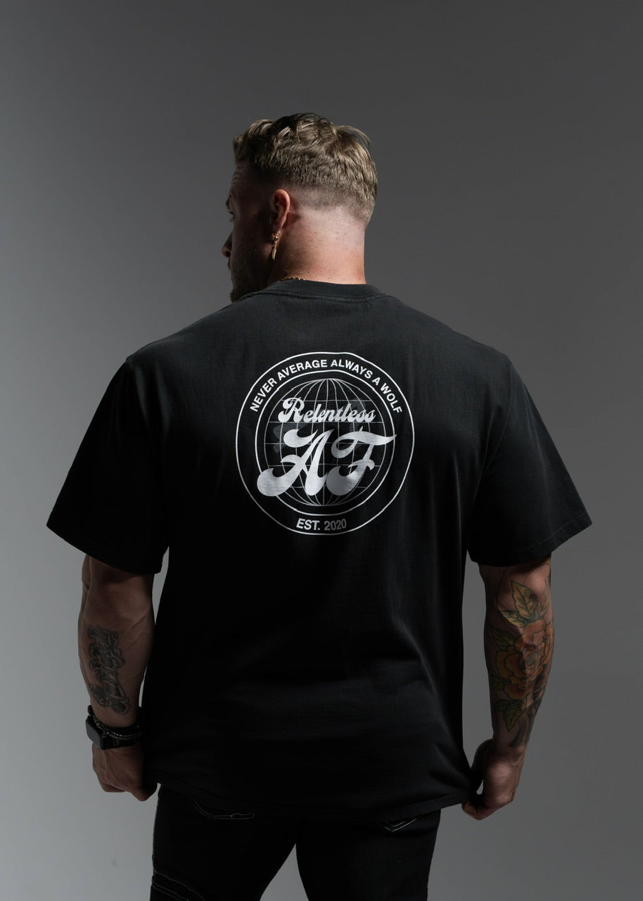 Core "RELENTLESS" Graphic T-Shirt