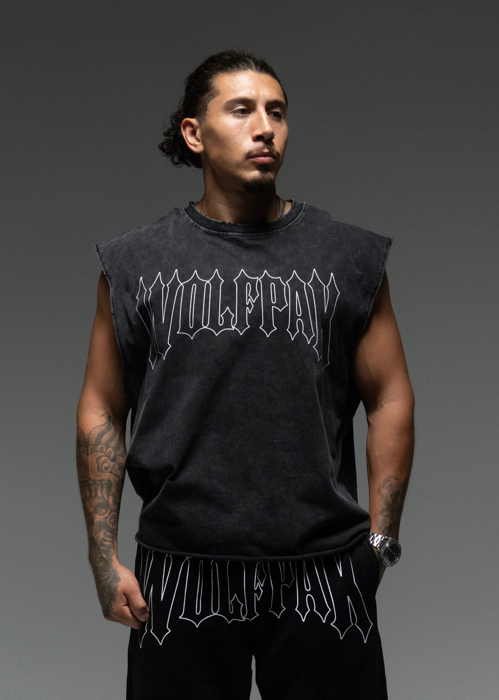 Ironwood Outline Muscle Tank