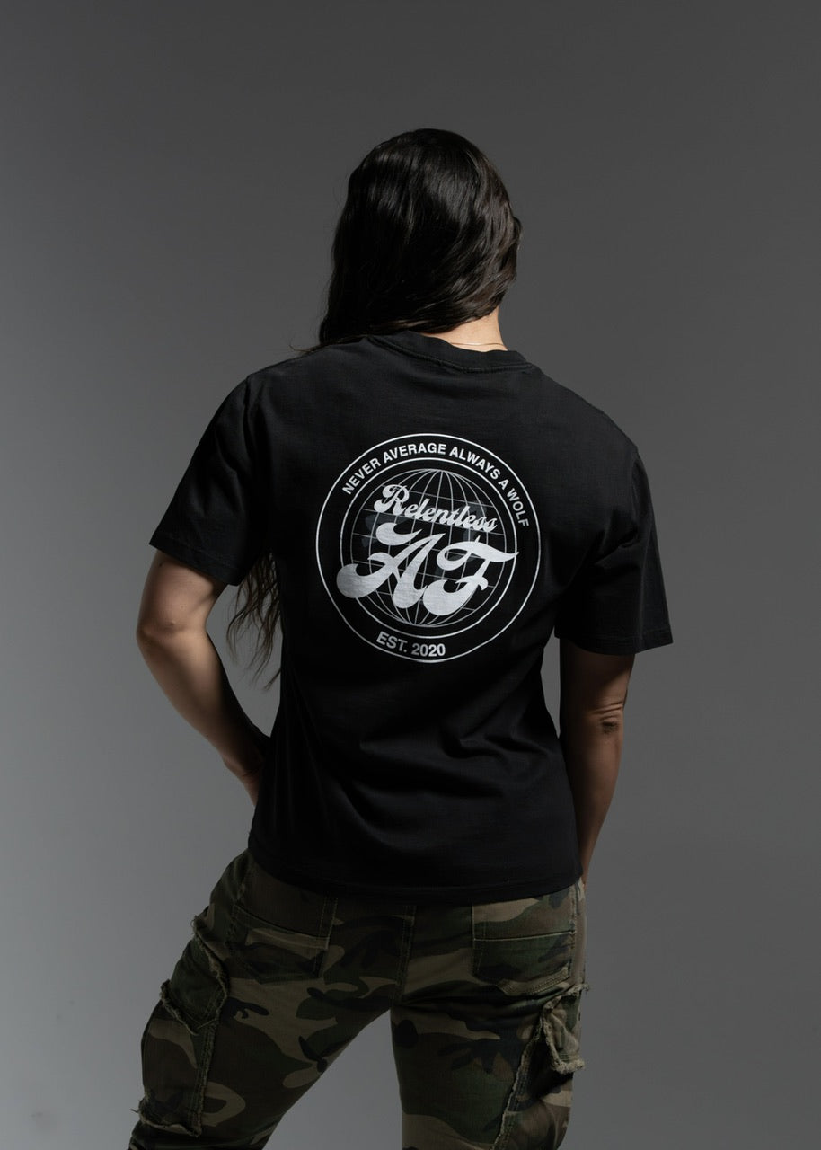Core "RELENTLESS" Graphic T-Shirt