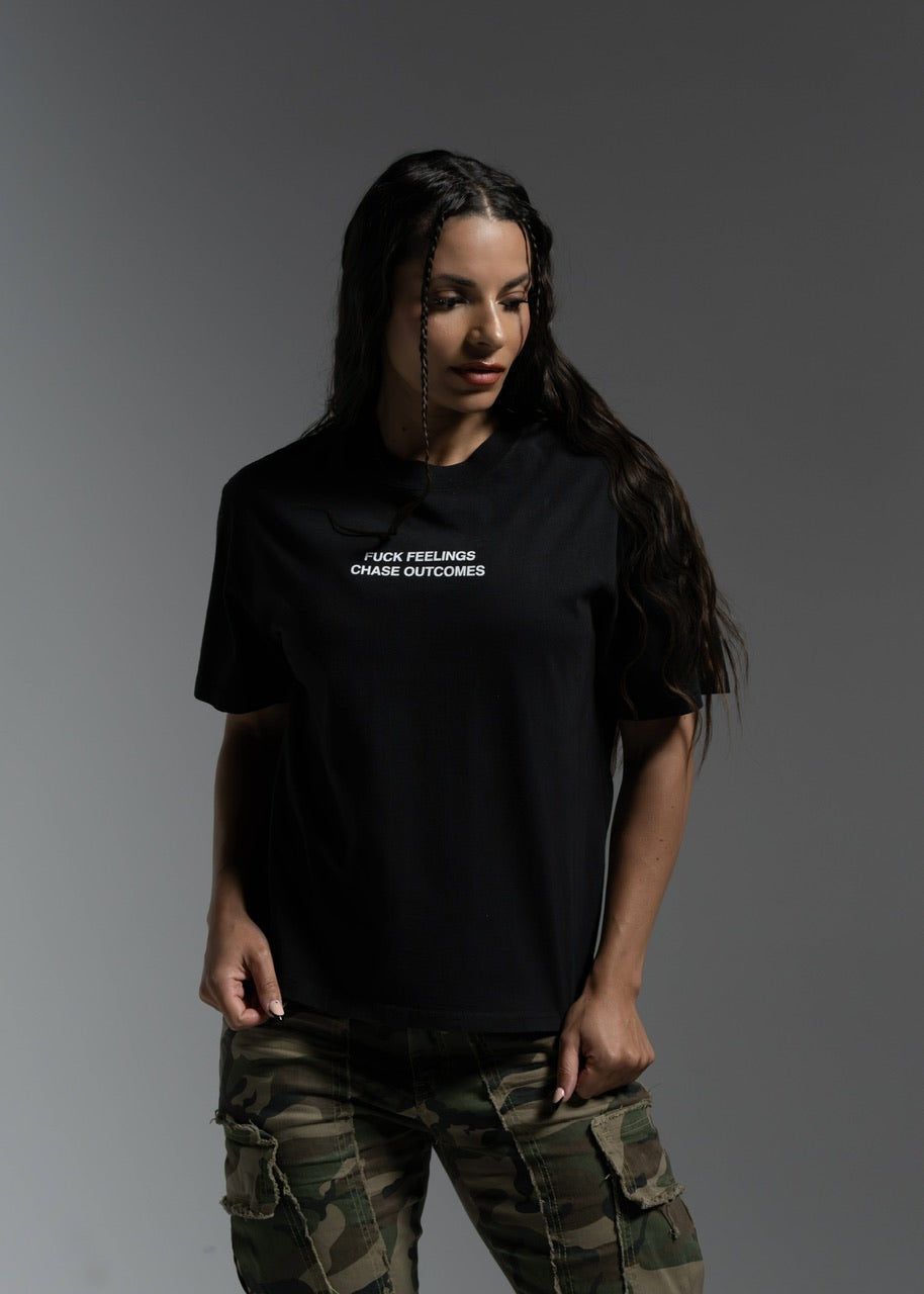 Core "CHASE OUTCOMES" Graphic T-Shirt