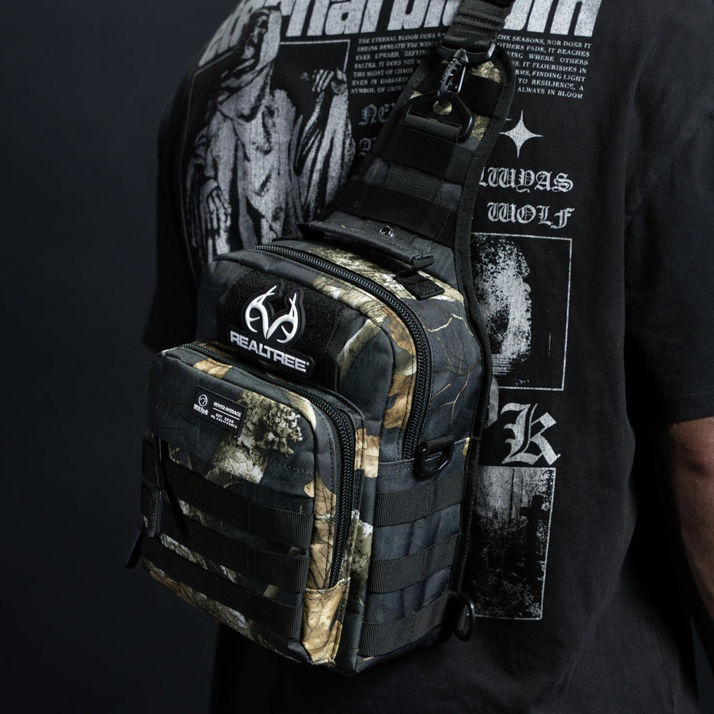 9L Tactical Sling Bag Realtree Edge Black