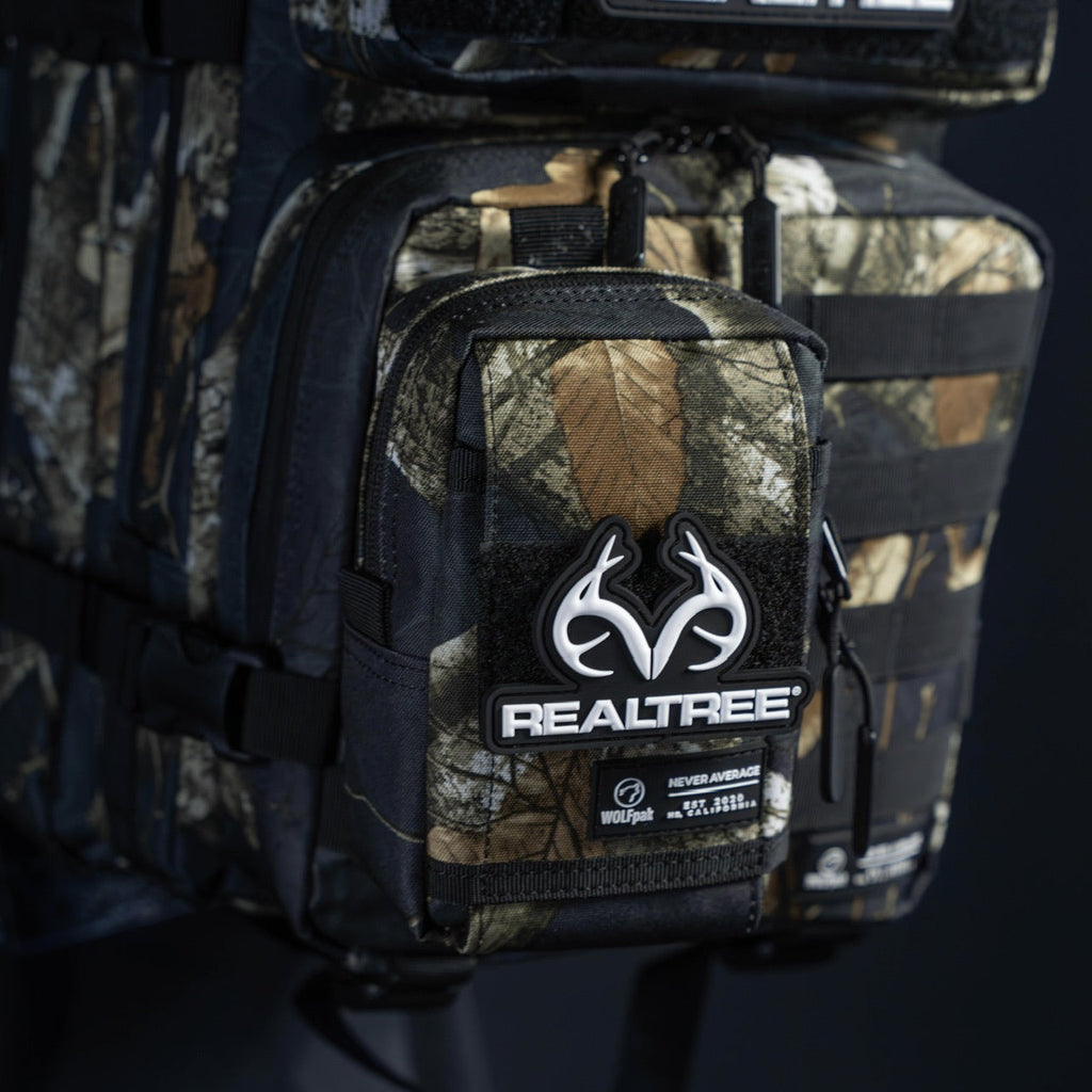Tactical EDC Pouch Attachment Bag Realtree Edge Black