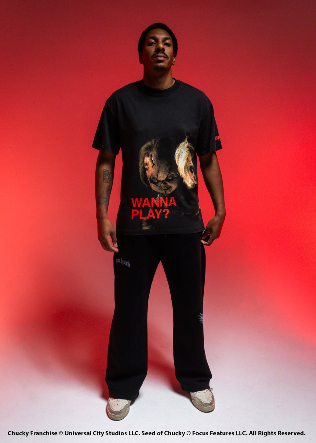 Chucky Wanna Play Graphic T-Shirt