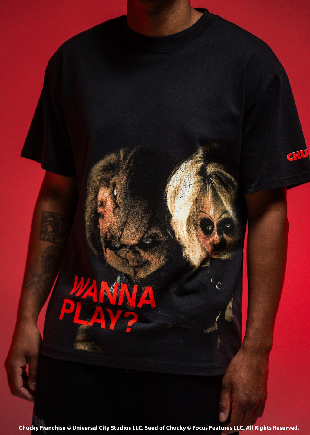 Chucky Wanna Play Graphic T-Shirt