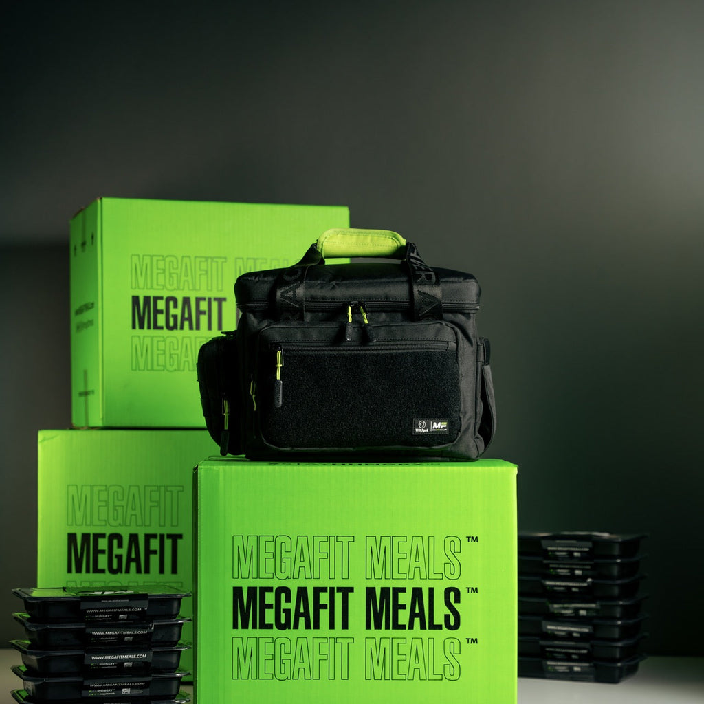 20L MegaFit Alpha Black Tactical Lunch Box