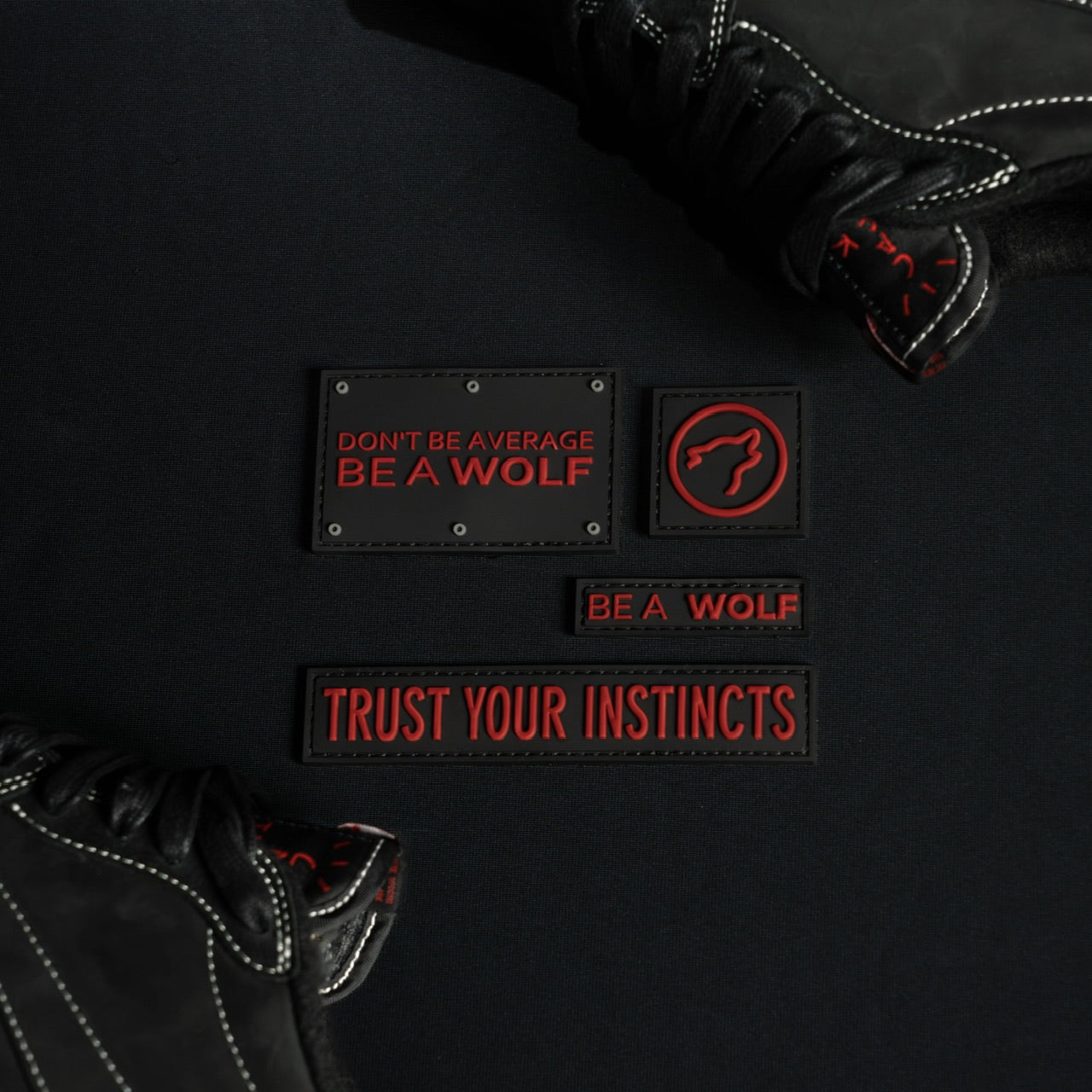 Black Phantom Red 25/35/45 Backpack Patch Kit