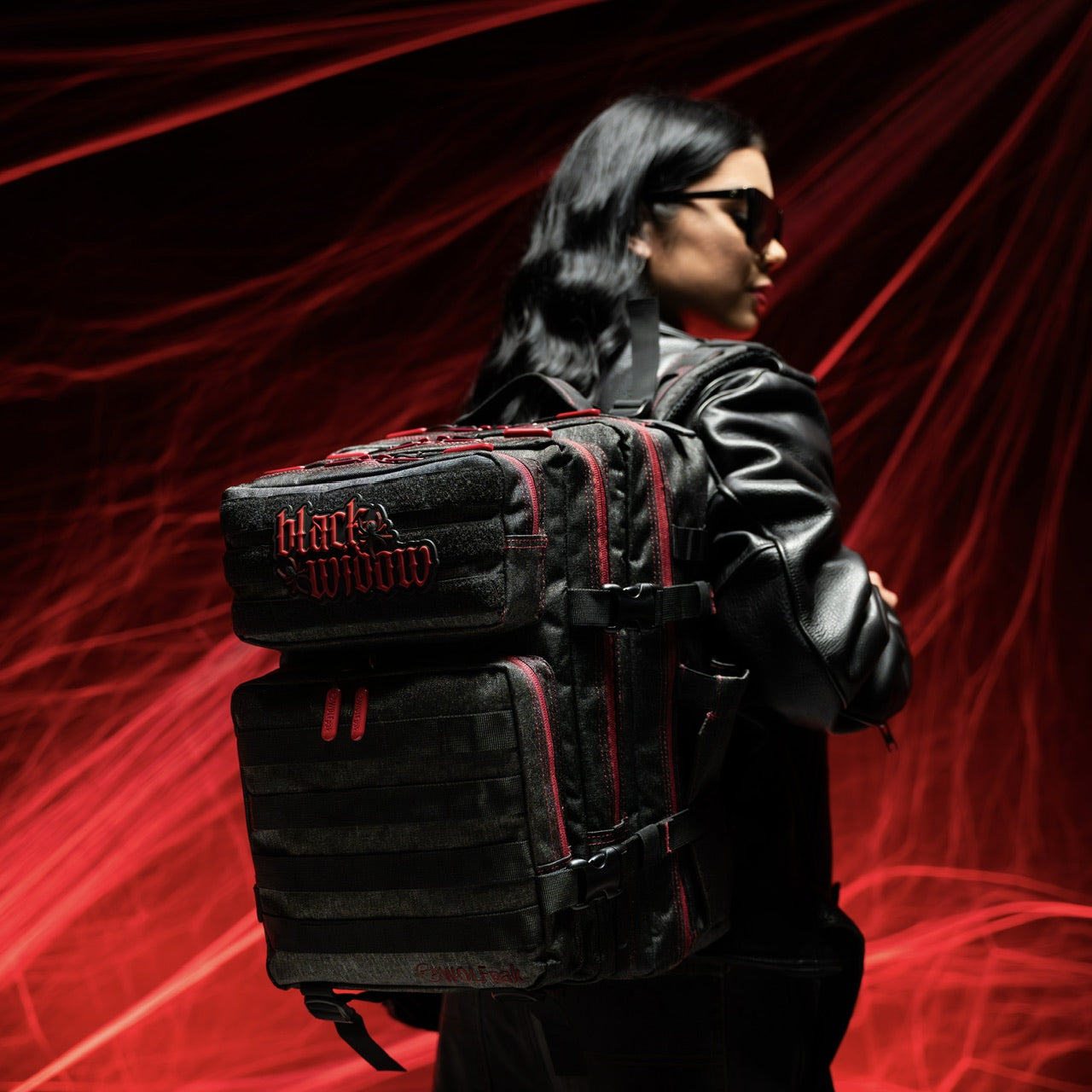 45L Backpack Black Widow