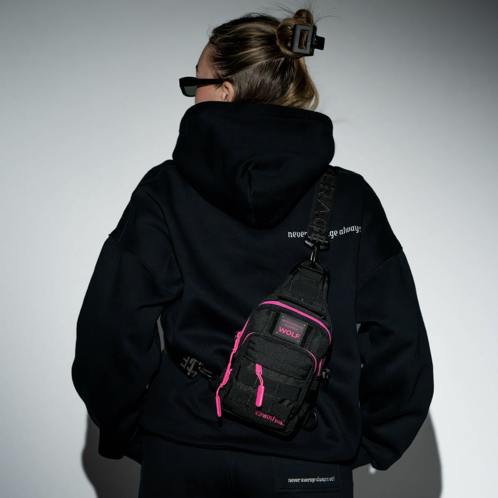 4L Mini Tactical Sling Bag Neon Pink