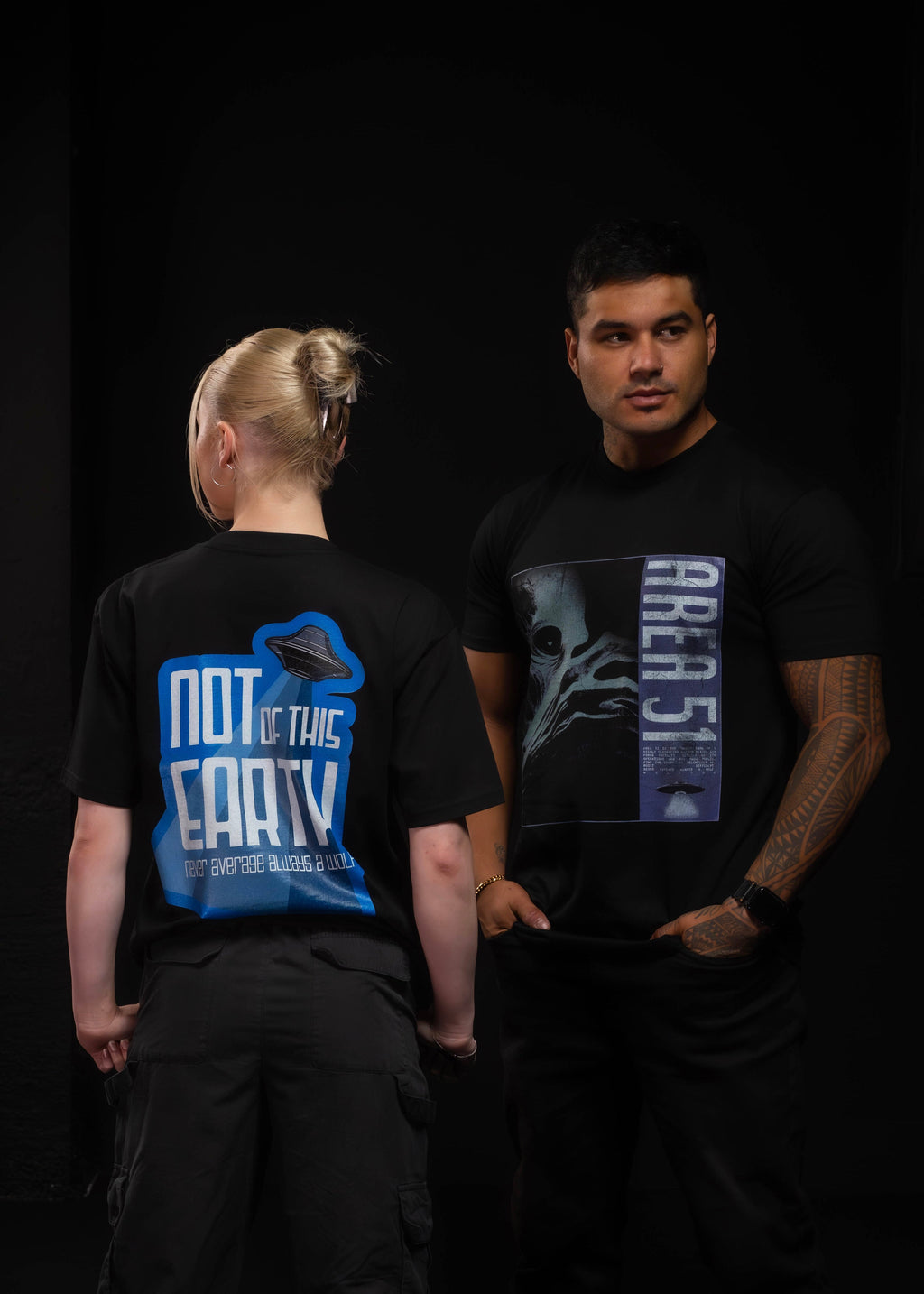 Area 51 Not Of This Earth Graphic T-Shirt