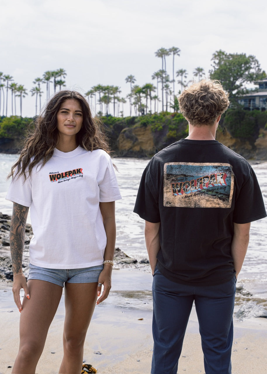 Welcome To WOLFpak Graphic T-Shirt Tropical Rebellion