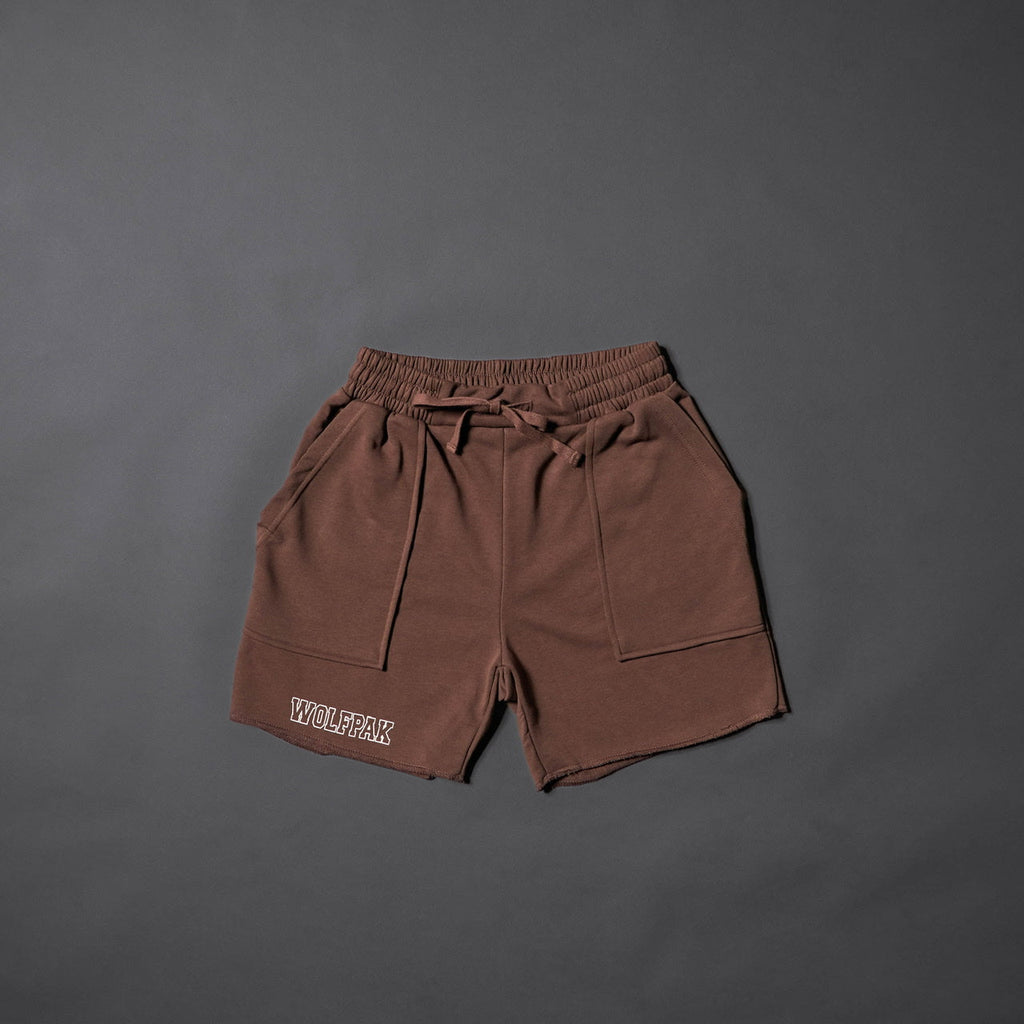 Men's Varsity Shorts Mocha Brown