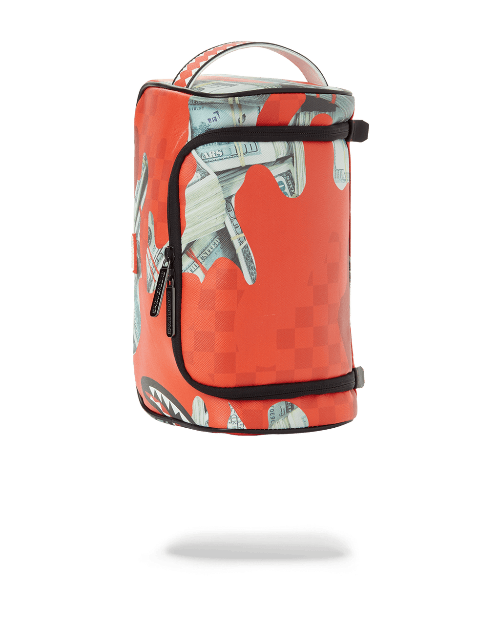 MONEY CAMO (RED) TOILETRY BAG