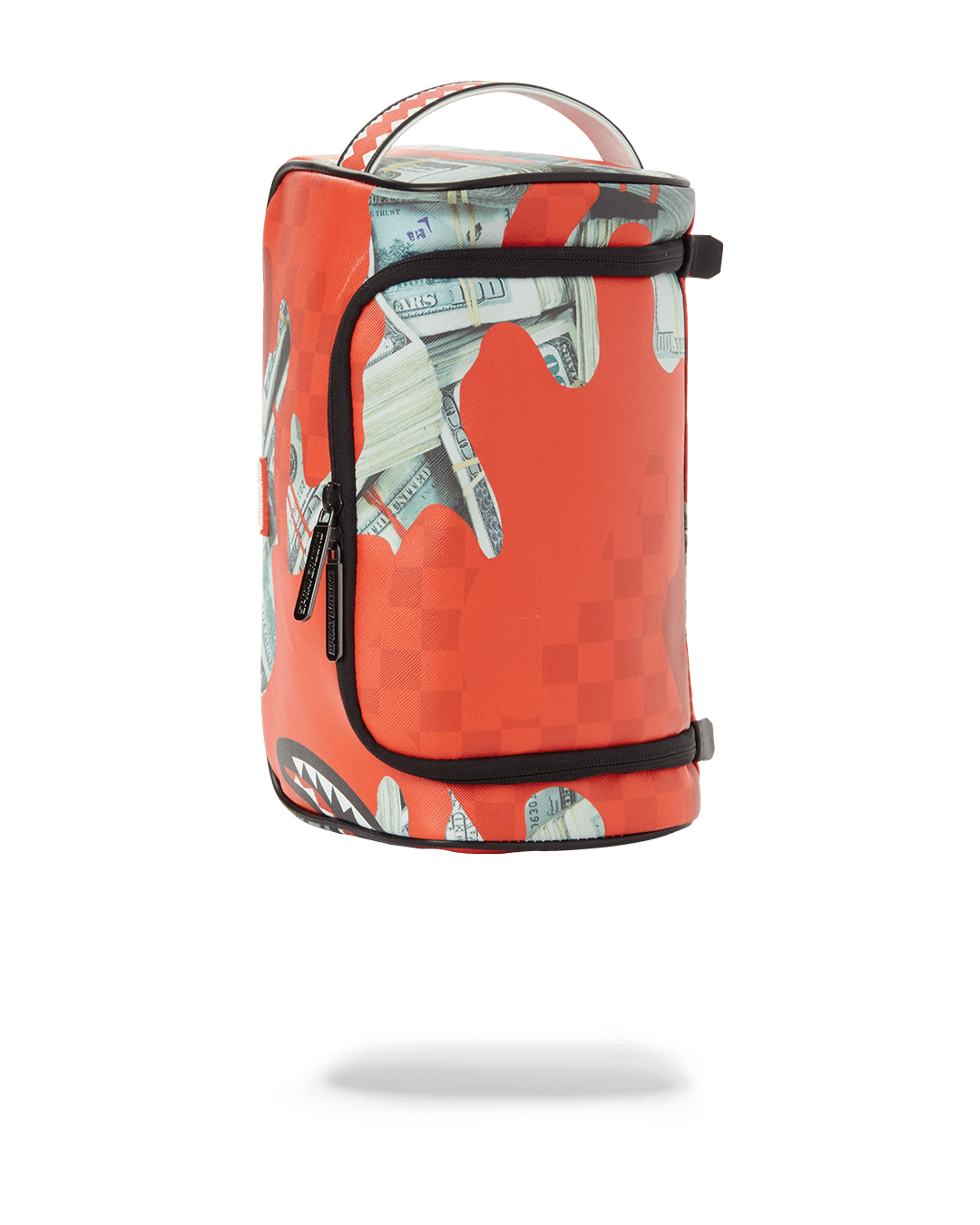 MONEY CAMO (RED) TOILETRY BAG