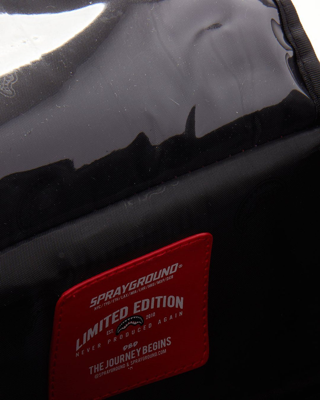 MONEY CAMO (RED) TOILETRY BAG