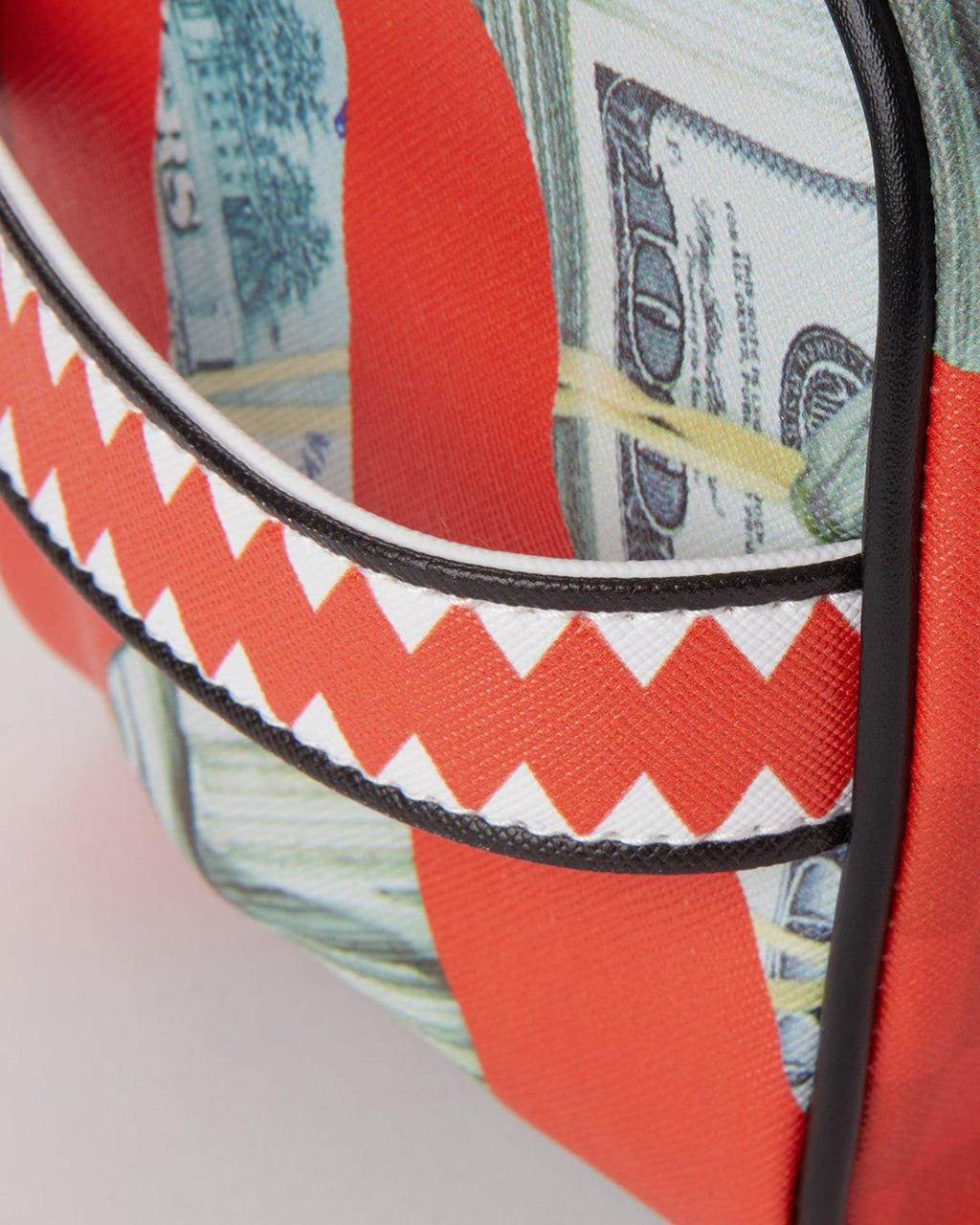 MONEY CAMO (RED) TOILETRY BAG