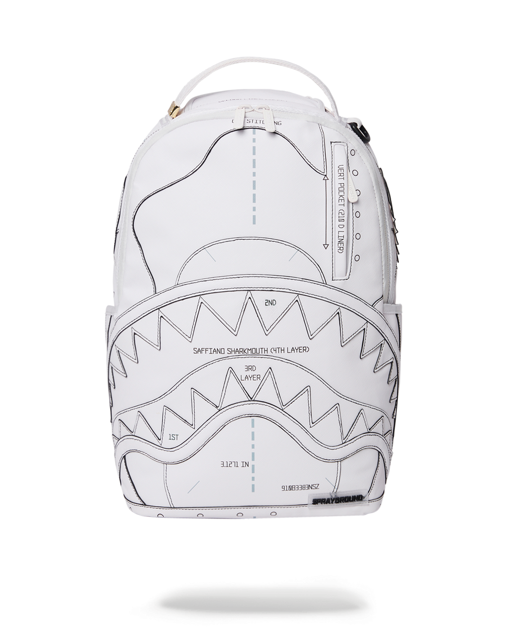 TECHNICAL CUT & SHARK BACKPACK (DLXV)