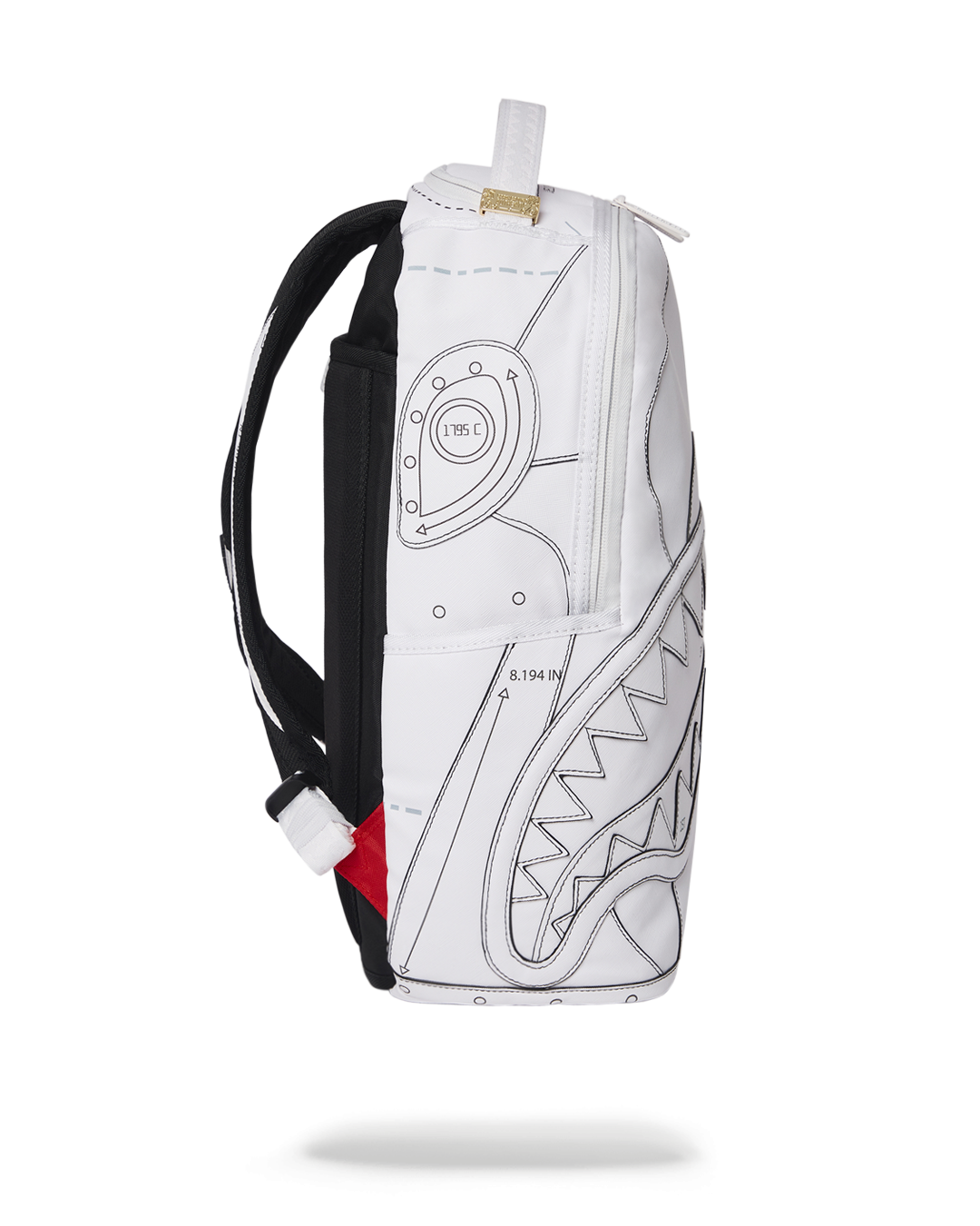 TECHNICAL CUT & SHARK BACKPACK (DLXV)