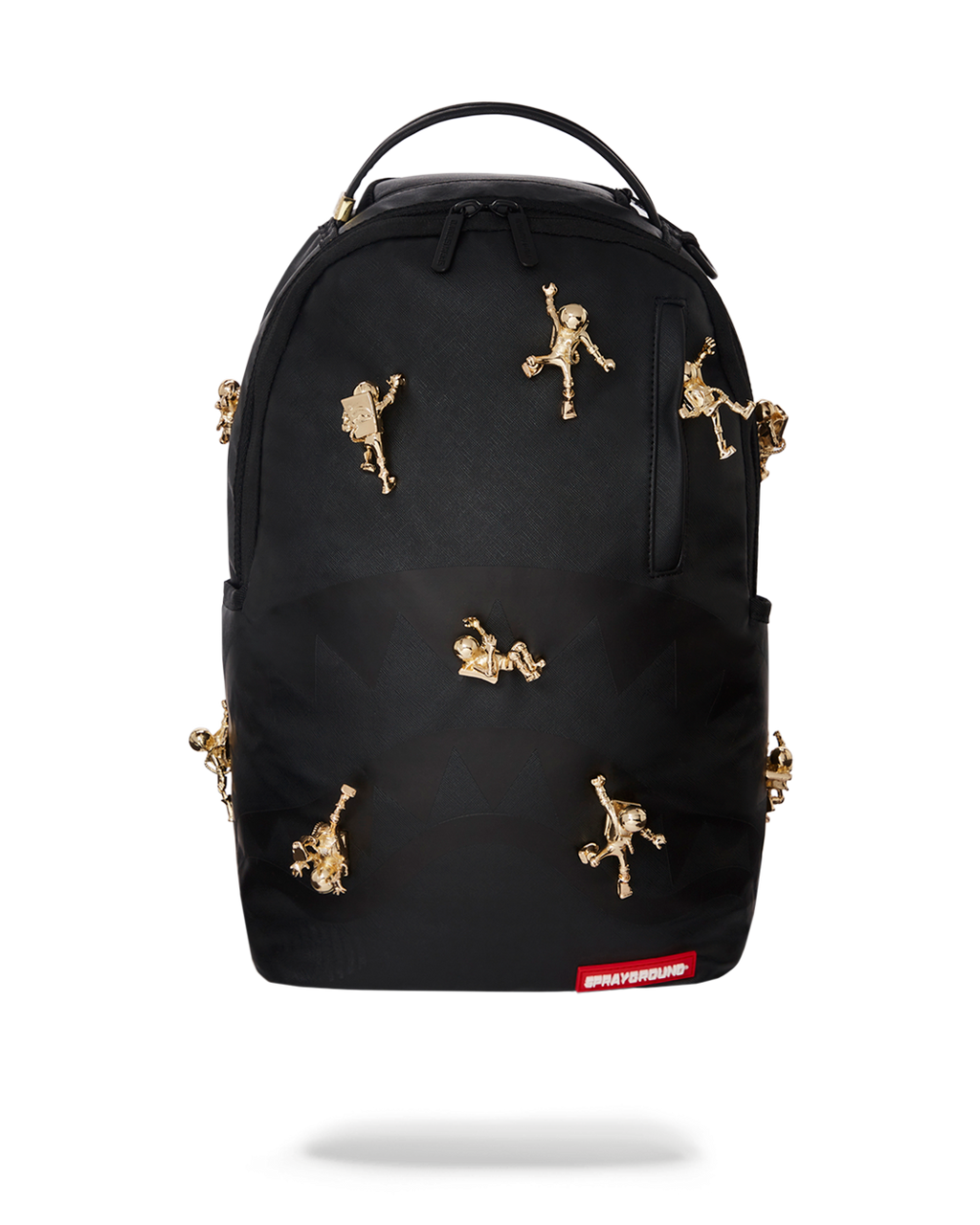THE LOST IN SPACE BACKPACK (10 3D GOLD METAL ASTRONAUTS)