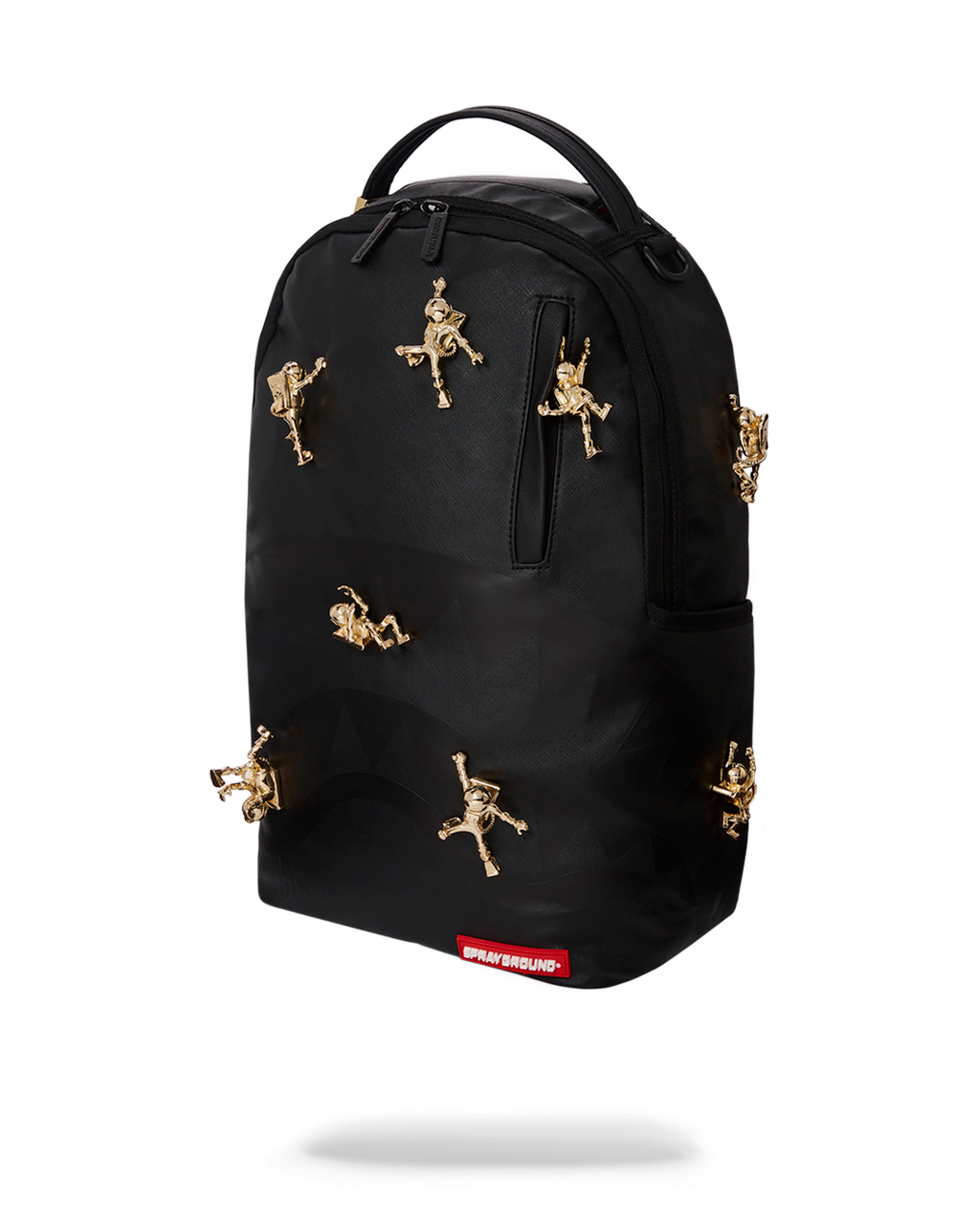 THE LOST IN SPACE BACKPACK (10 3D GOLD METAL ASTRONAUTS)