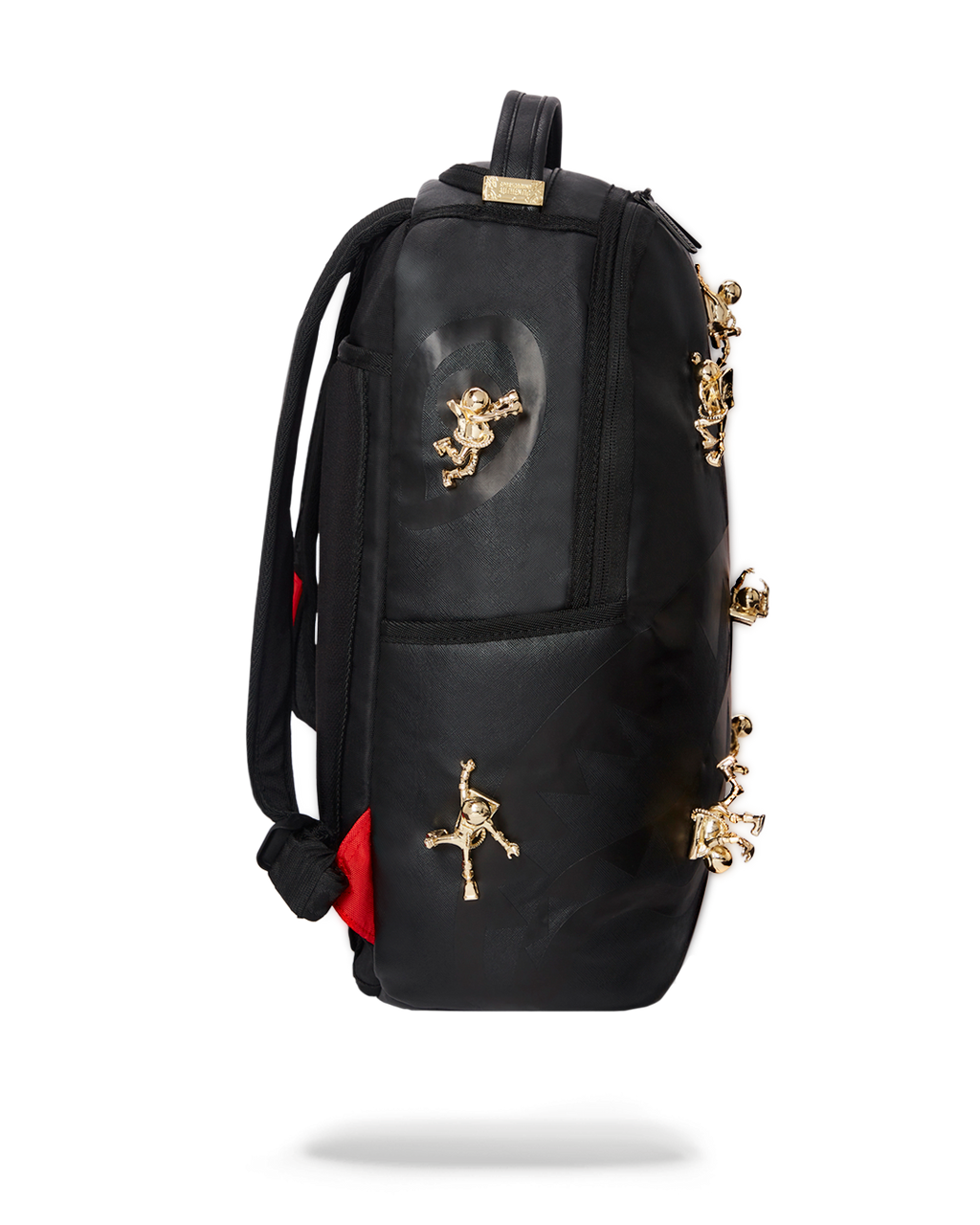THE LOST IN SPACE BACKPACK (10 3D GOLD METAL ASTRONAUTS)