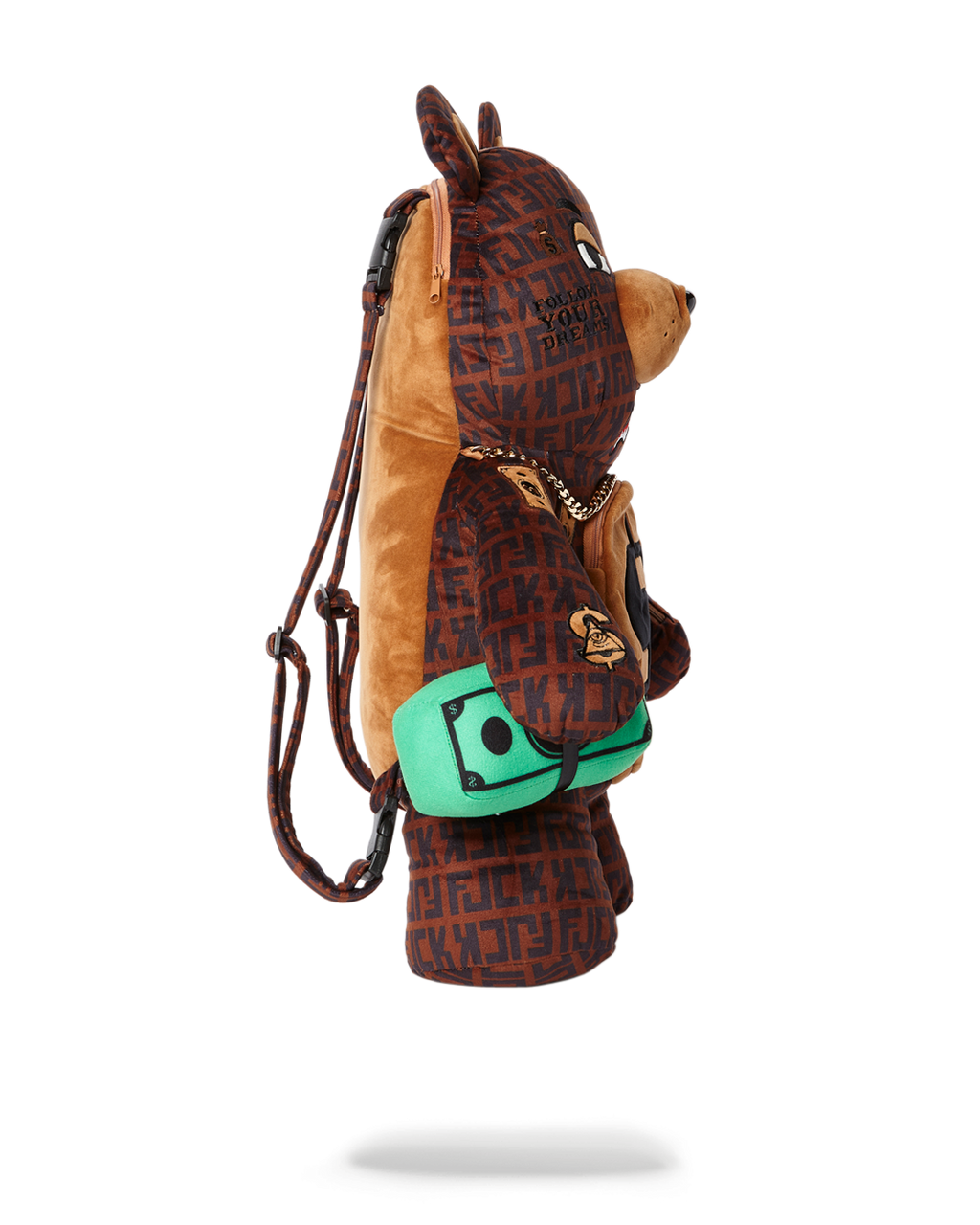 OFFENDED MONEYBEAR TEDDYBEAR BACKPACK