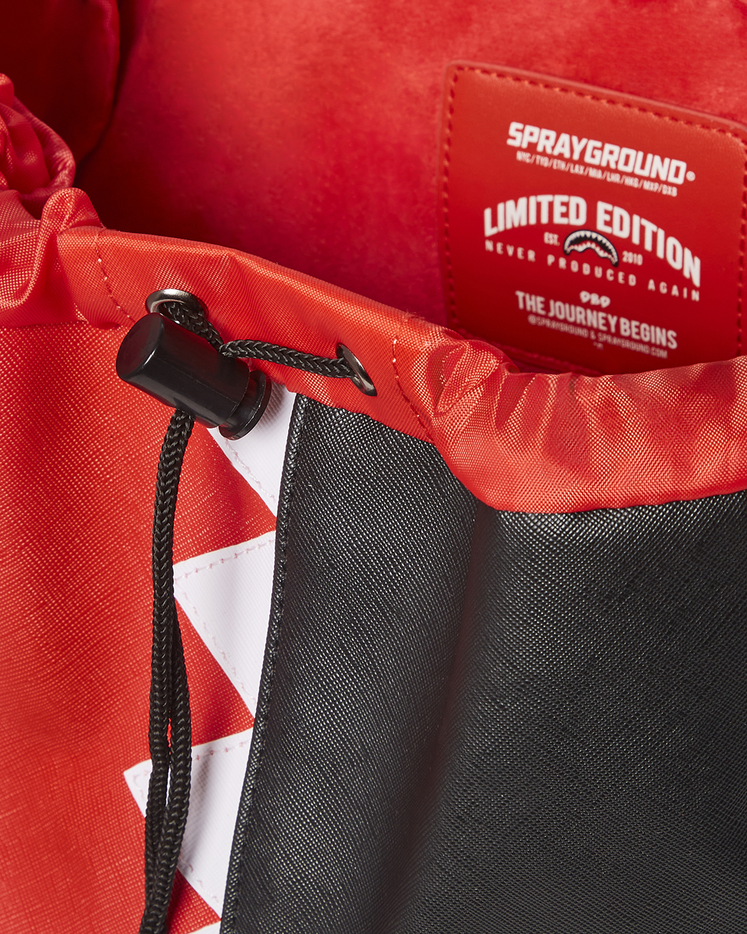 VERTICAL SHARK CUT & SEW HILLS BACKPACK