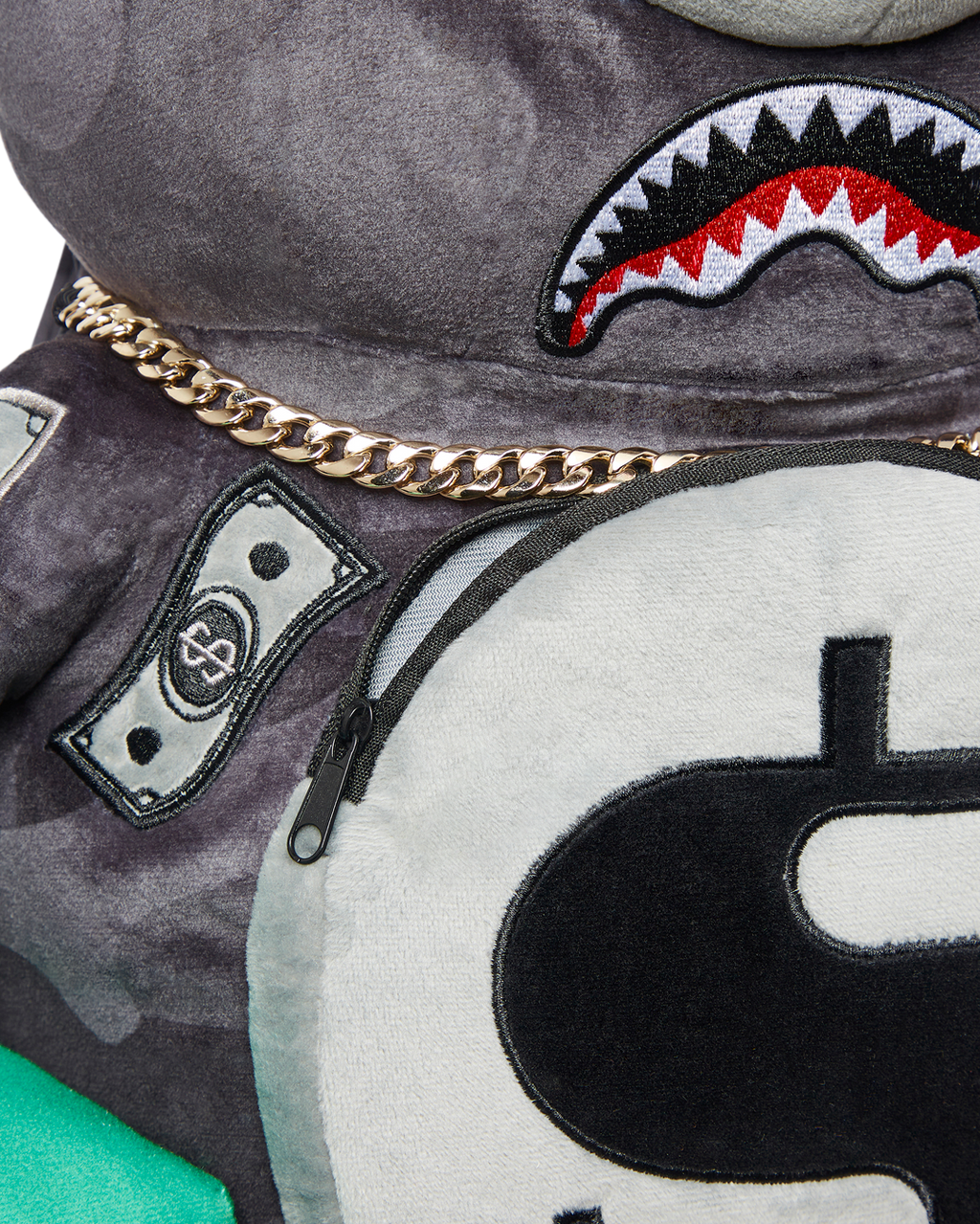 3AM NEVER SLEEP MONEYBEAR TEDDYBEAR BACKPACK