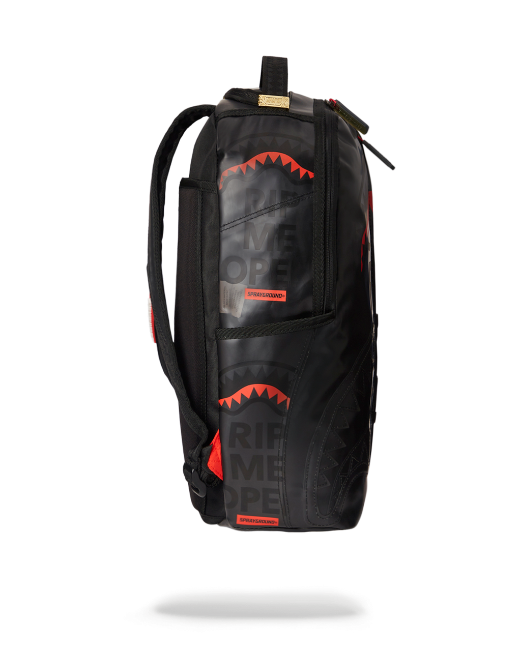 RIP ME OPEN BACKPACK (FROSTED TRANSPARENT)