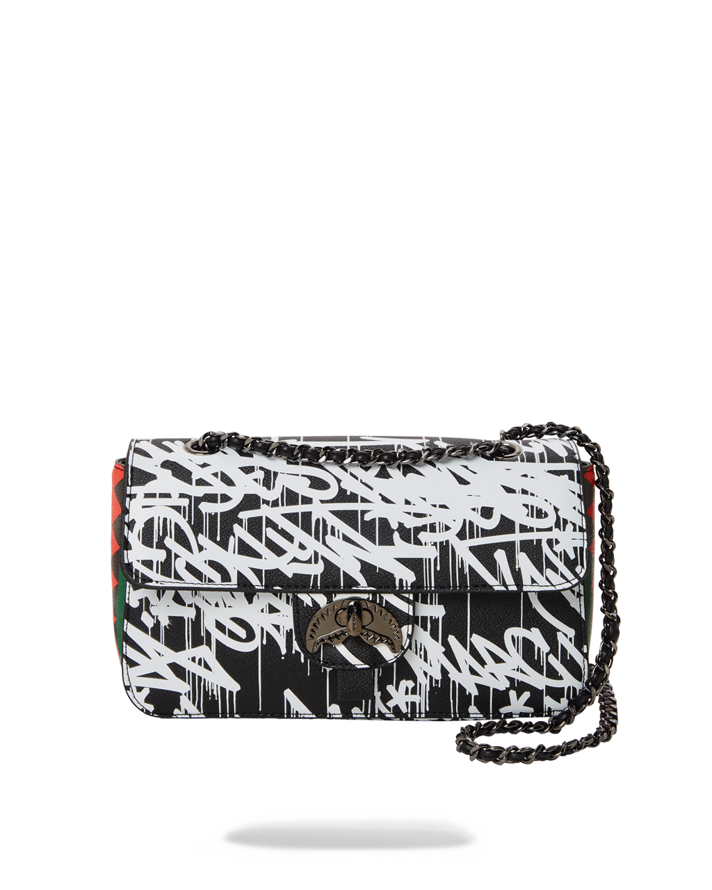 NIGHT NIGHT SHARKCHAIN HANDBAG